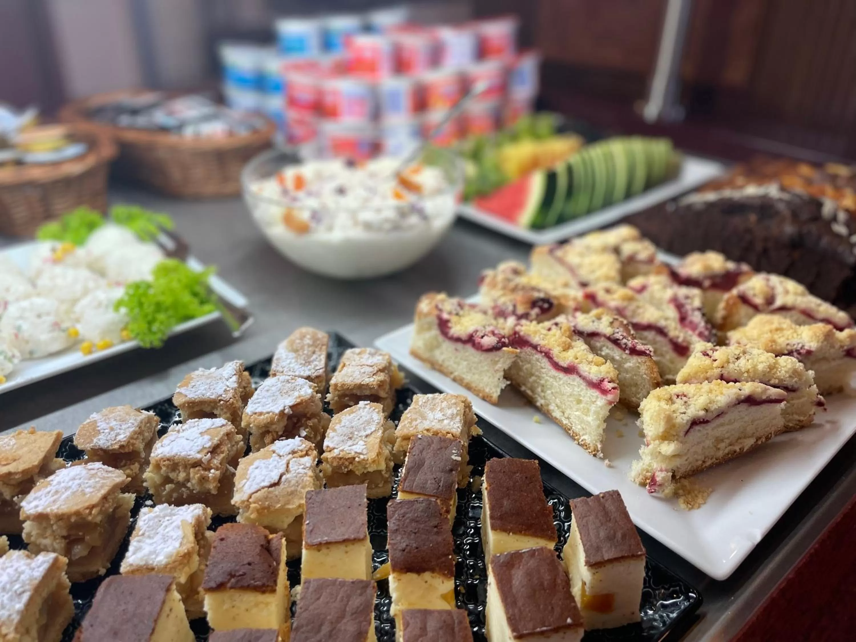 Buffet breakfast in Hotel Great Polonia Conrad Kraków