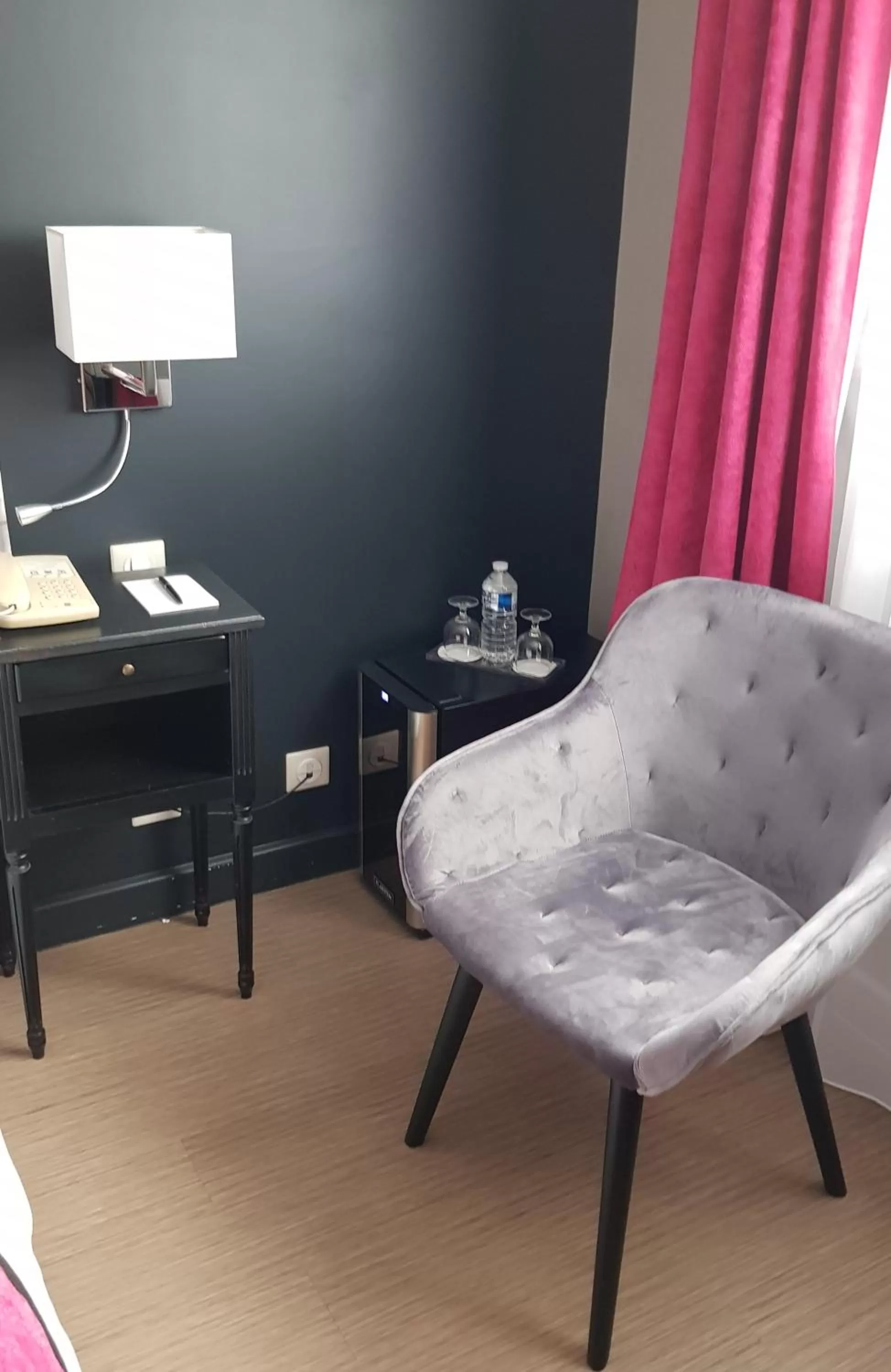 Seating area in Hotel de Champagne