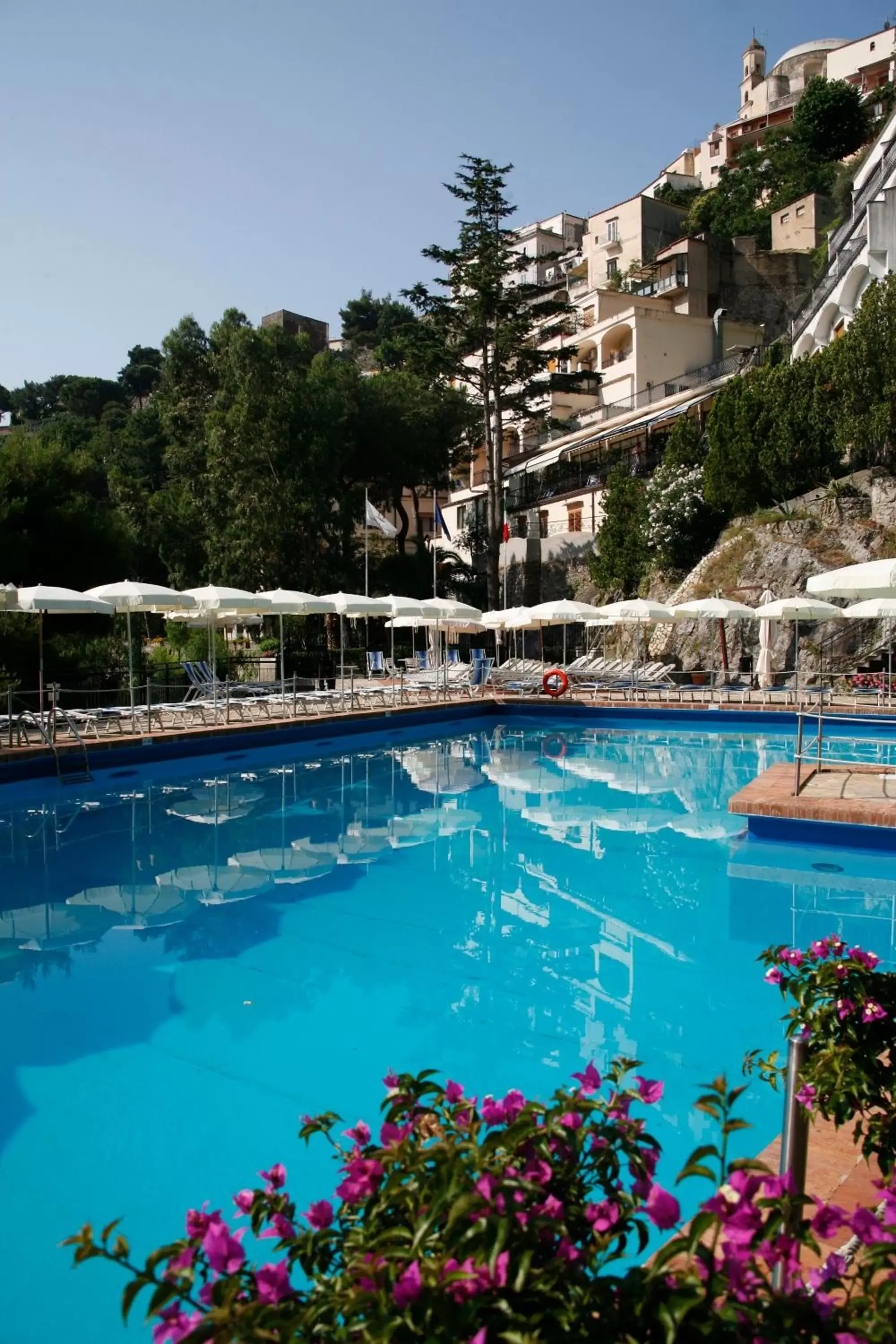 Facade/entrance, Swimming Pool in Hotel Royal Positano