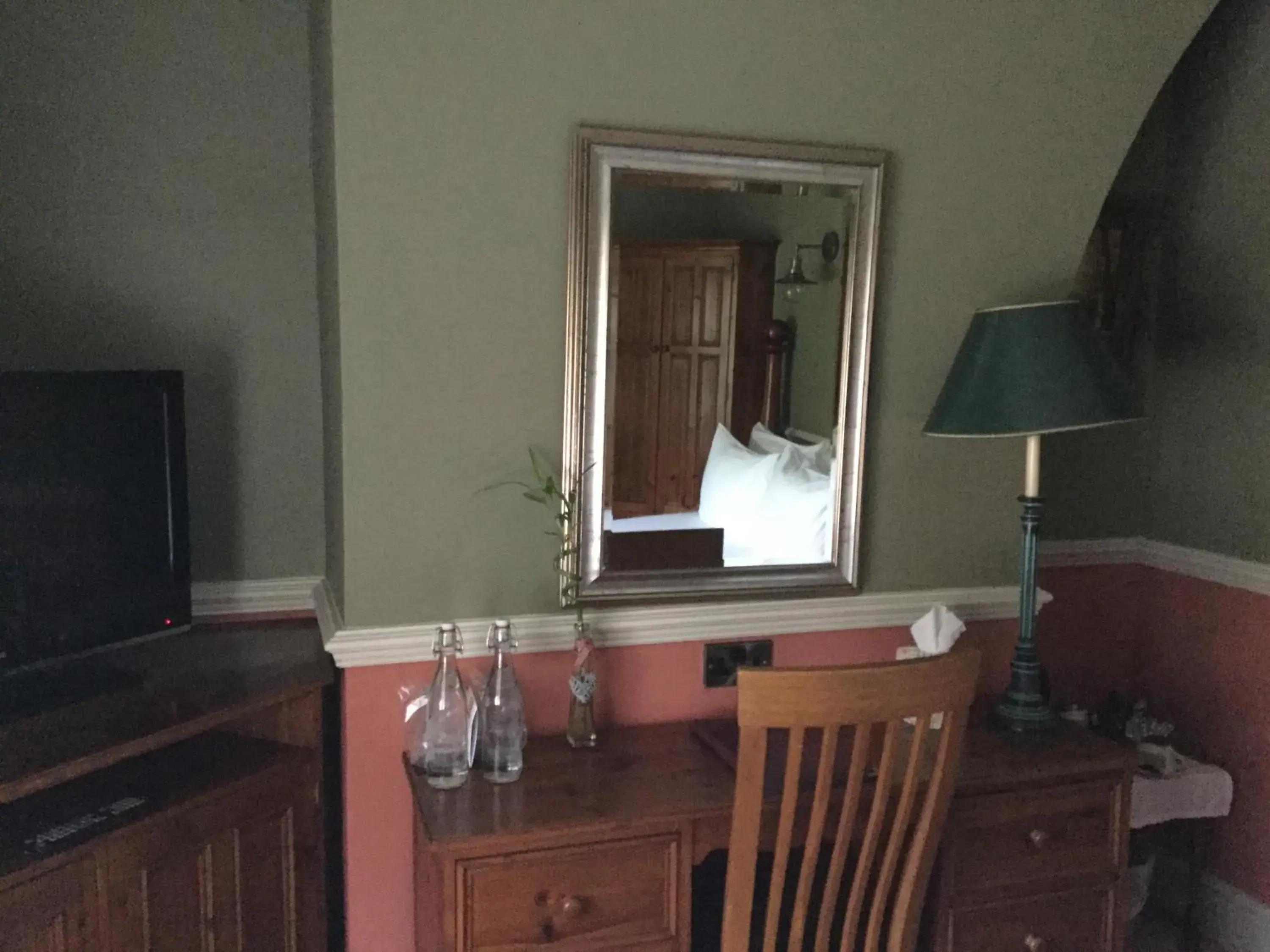 Decorative detail, TV/Entertainment Center in Ash Farm Country House