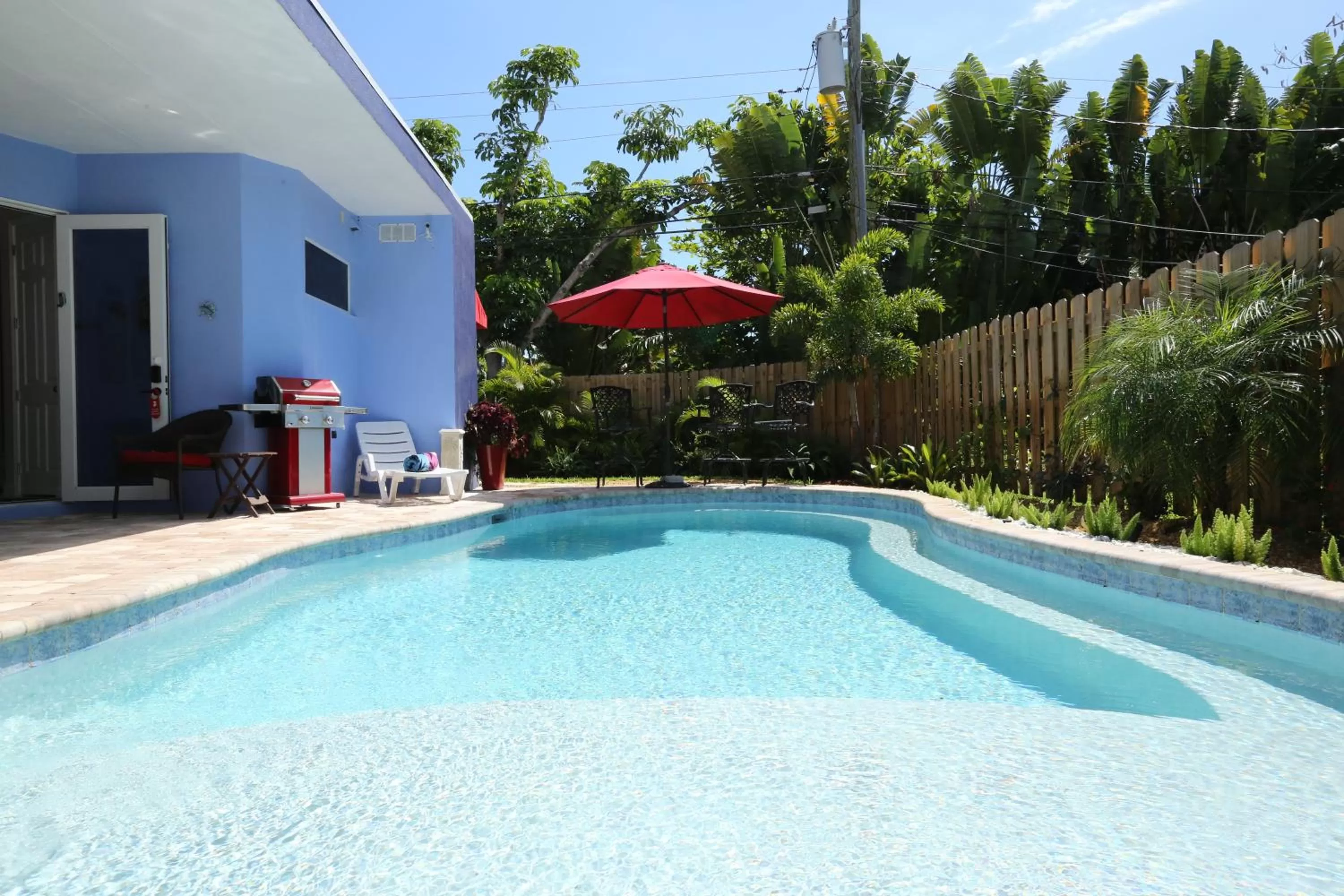 Swimming Pool in Fantasy Island Inn, Caters to Men