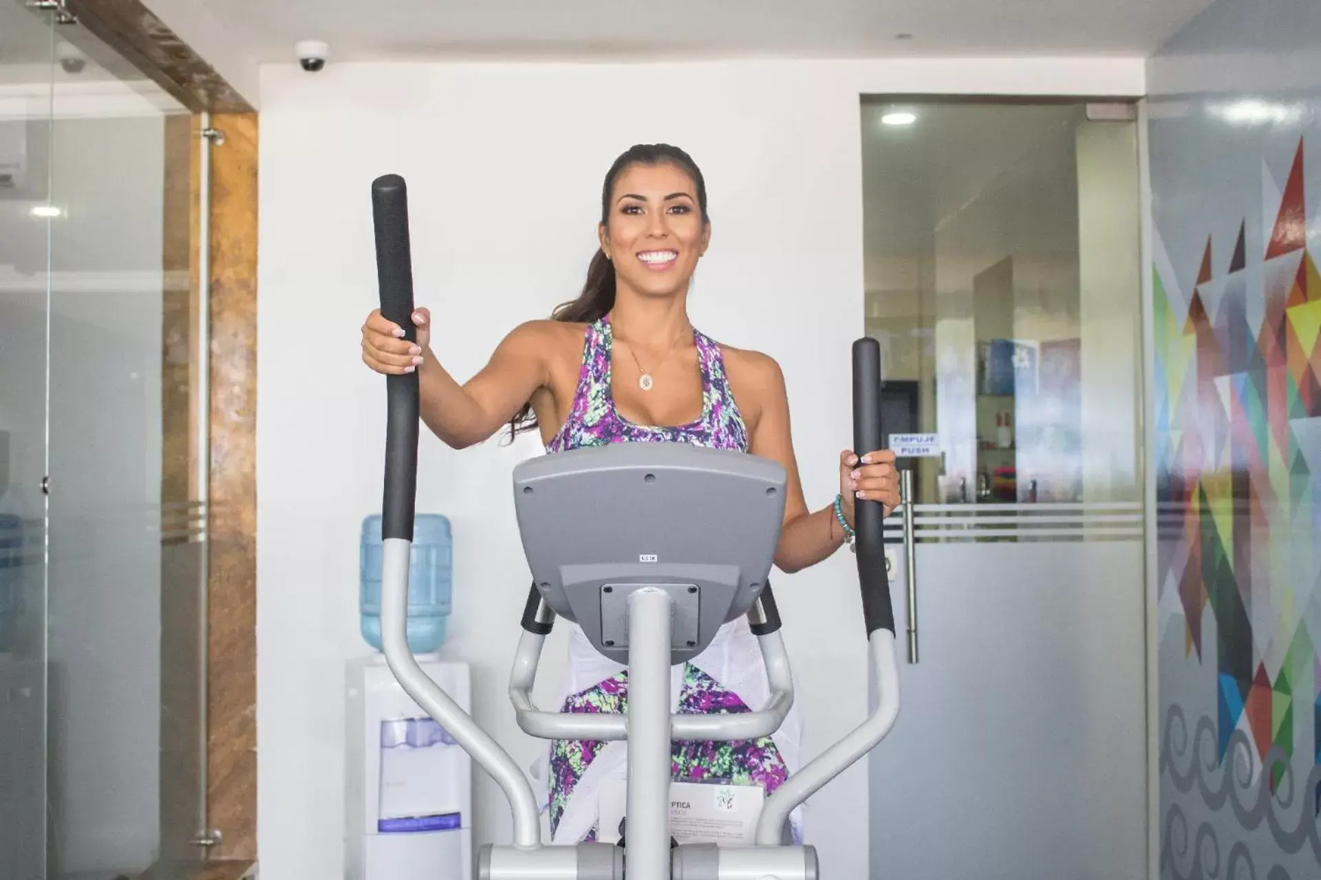 Fitness centre/facilities in Hotel Cartagena Plaza