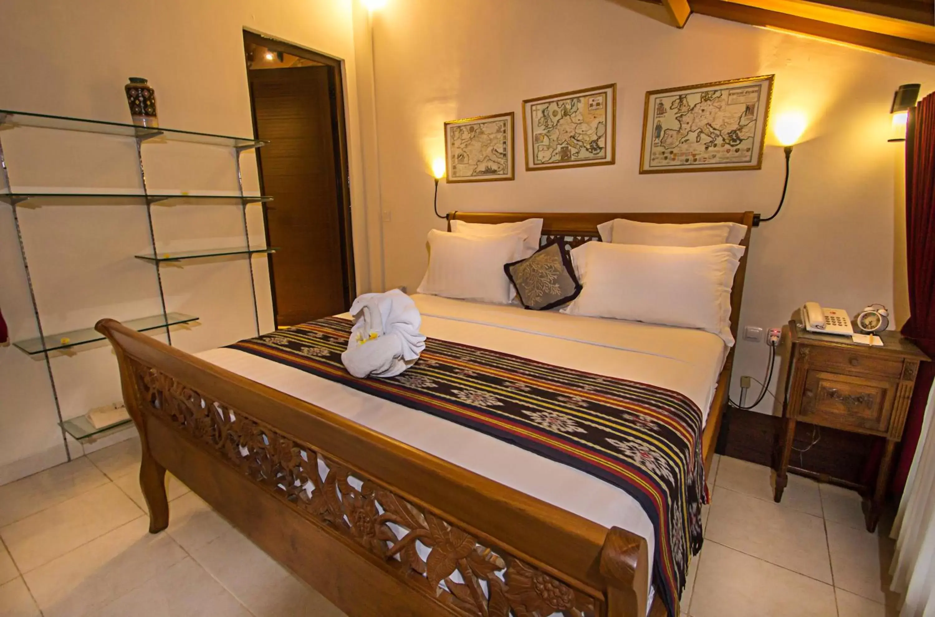 Bed in Manzelejepun Luxury Villa & Pavilion