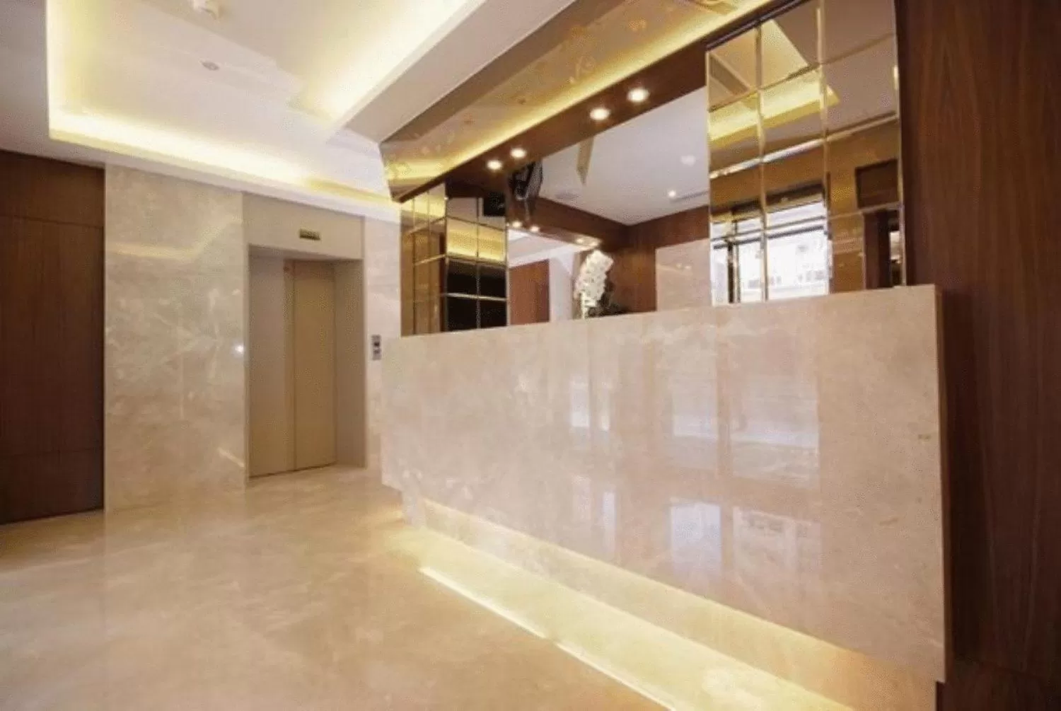 Lobby or reception in Guide Hotel Taipei NTU