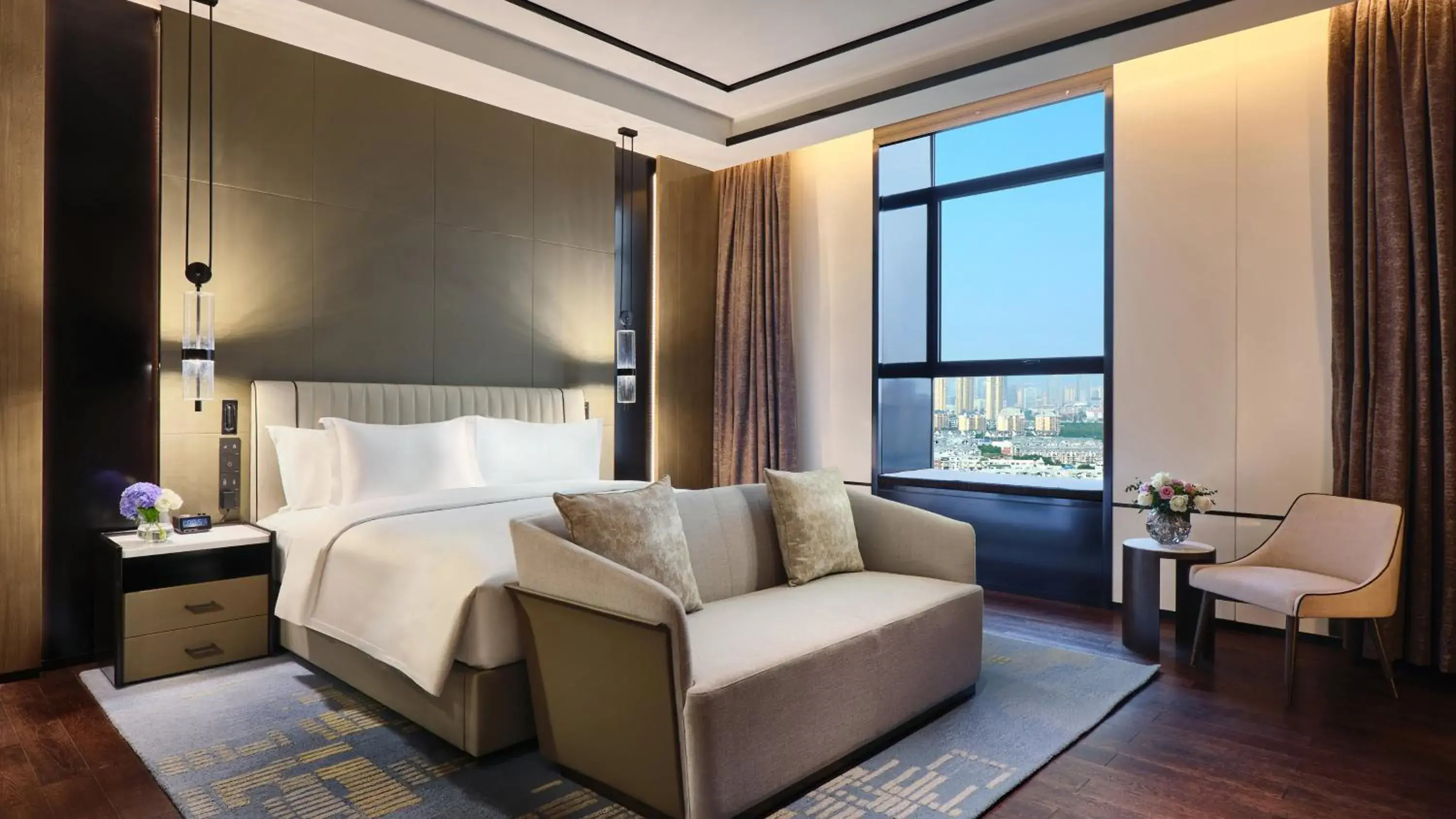 Photo of the whole room in Crowne Plaza Wuhan Development Zone, an IHG Hotel