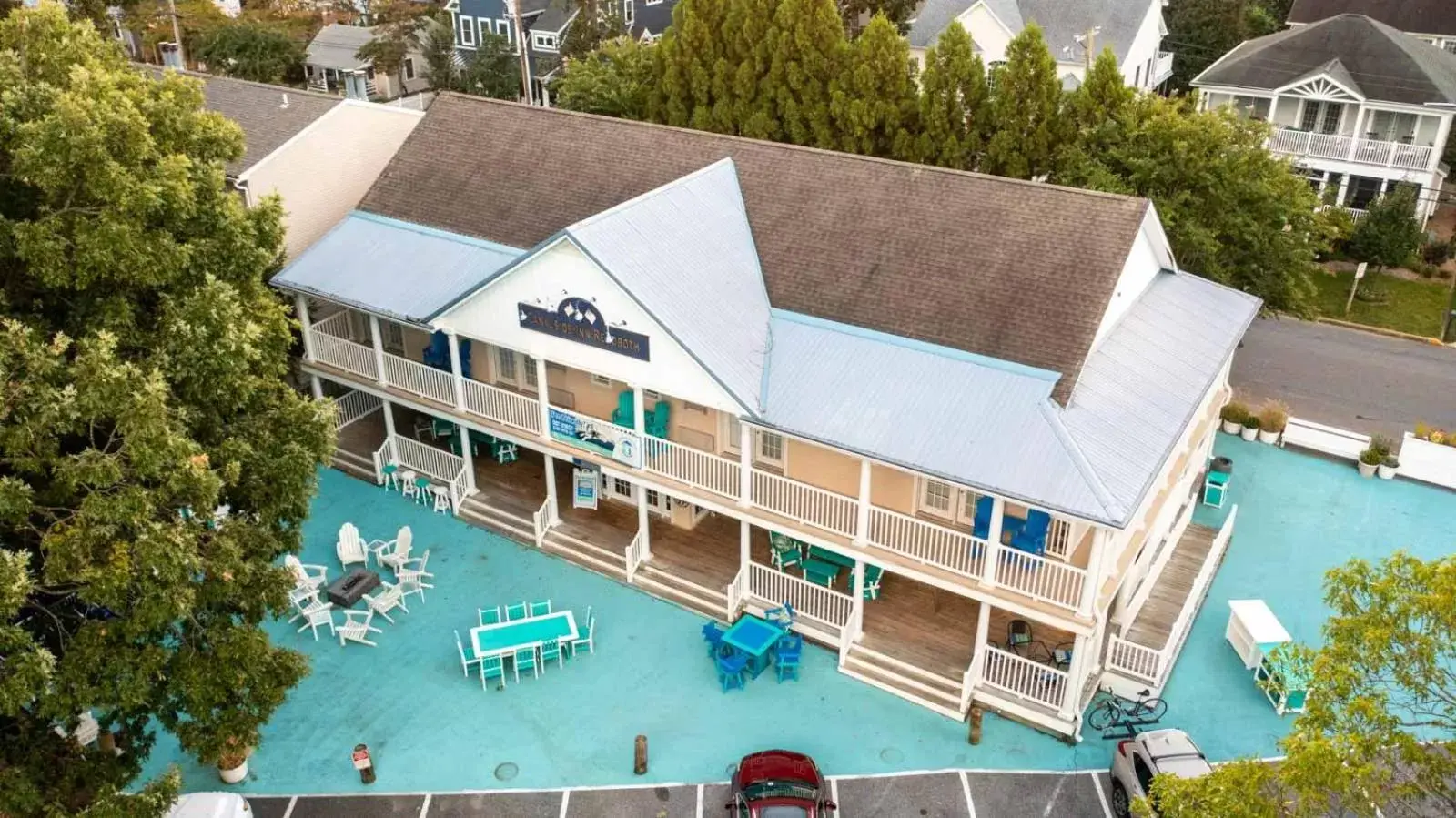 Bird's-eye View in Canalside Inn