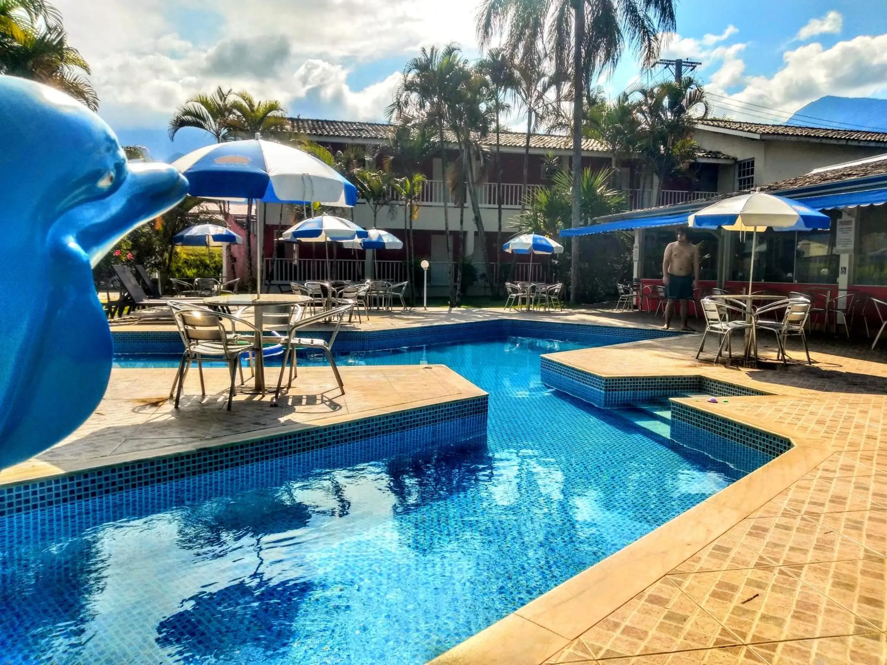 Swimming Pool in Hotel Pousada Vivendas do Sol e Mar