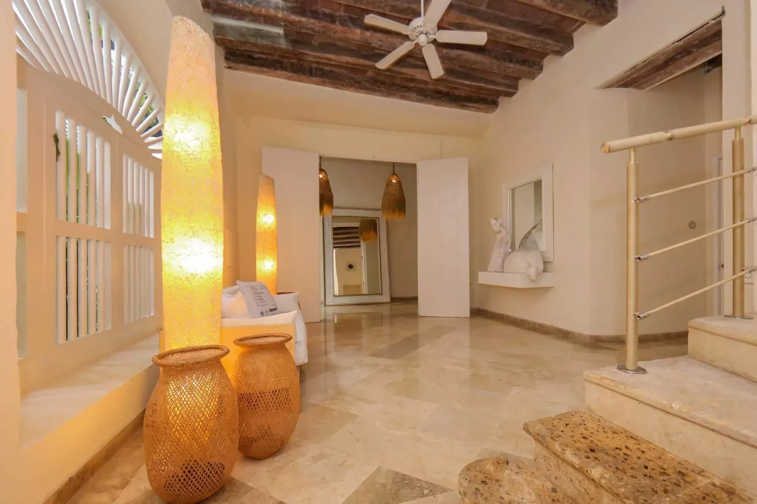 Lobby or reception in Casa Diluca Cartagena Hotel Boutique