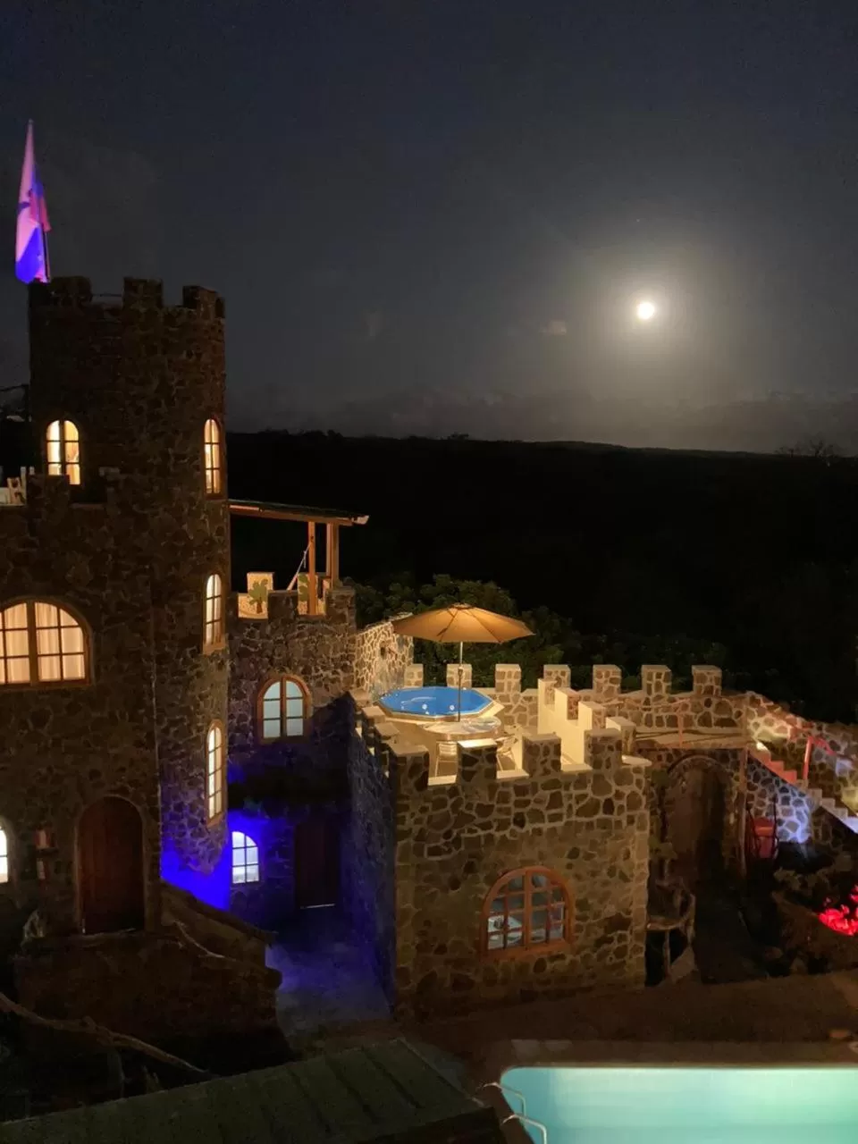 Natural landscape in La Fortaleza De Haro