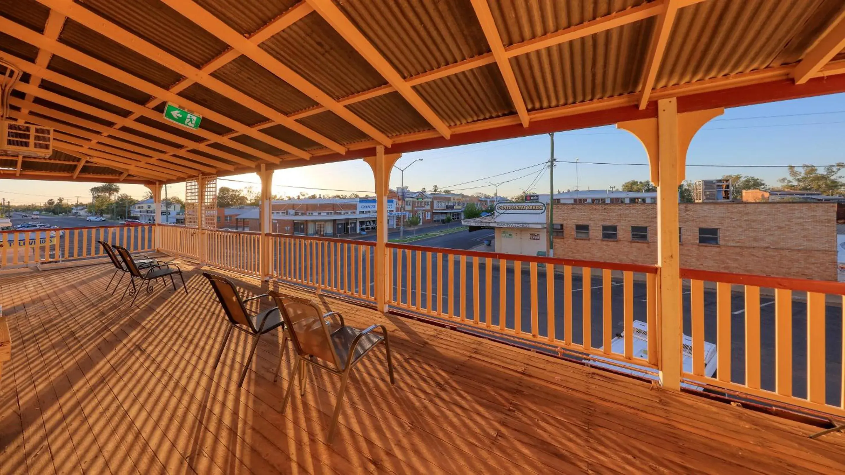 Balcony/Terrace in Hotel Corones