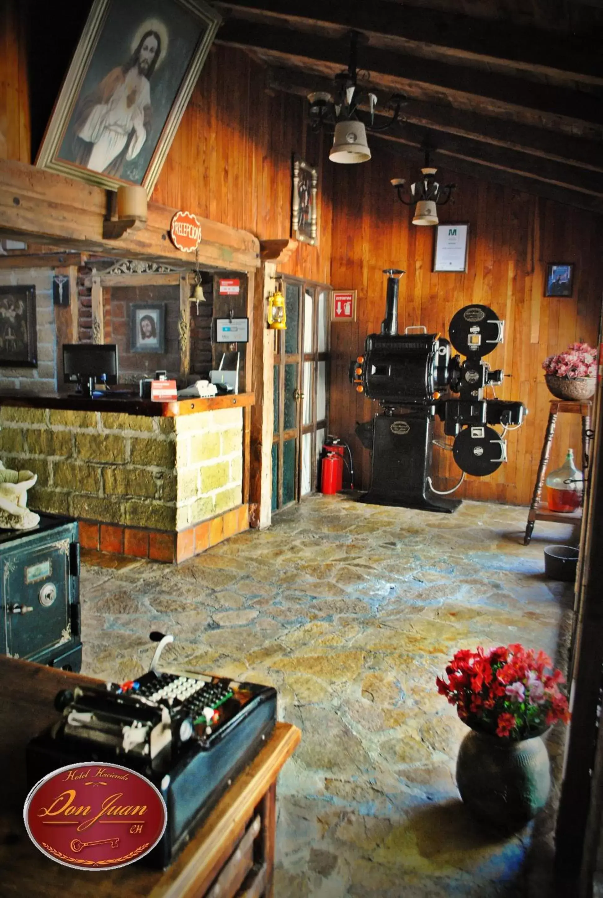 Lobby or reception in Hotel Hacienda Don Juan Lobby or reception in Hotel Hacienda Don Juan