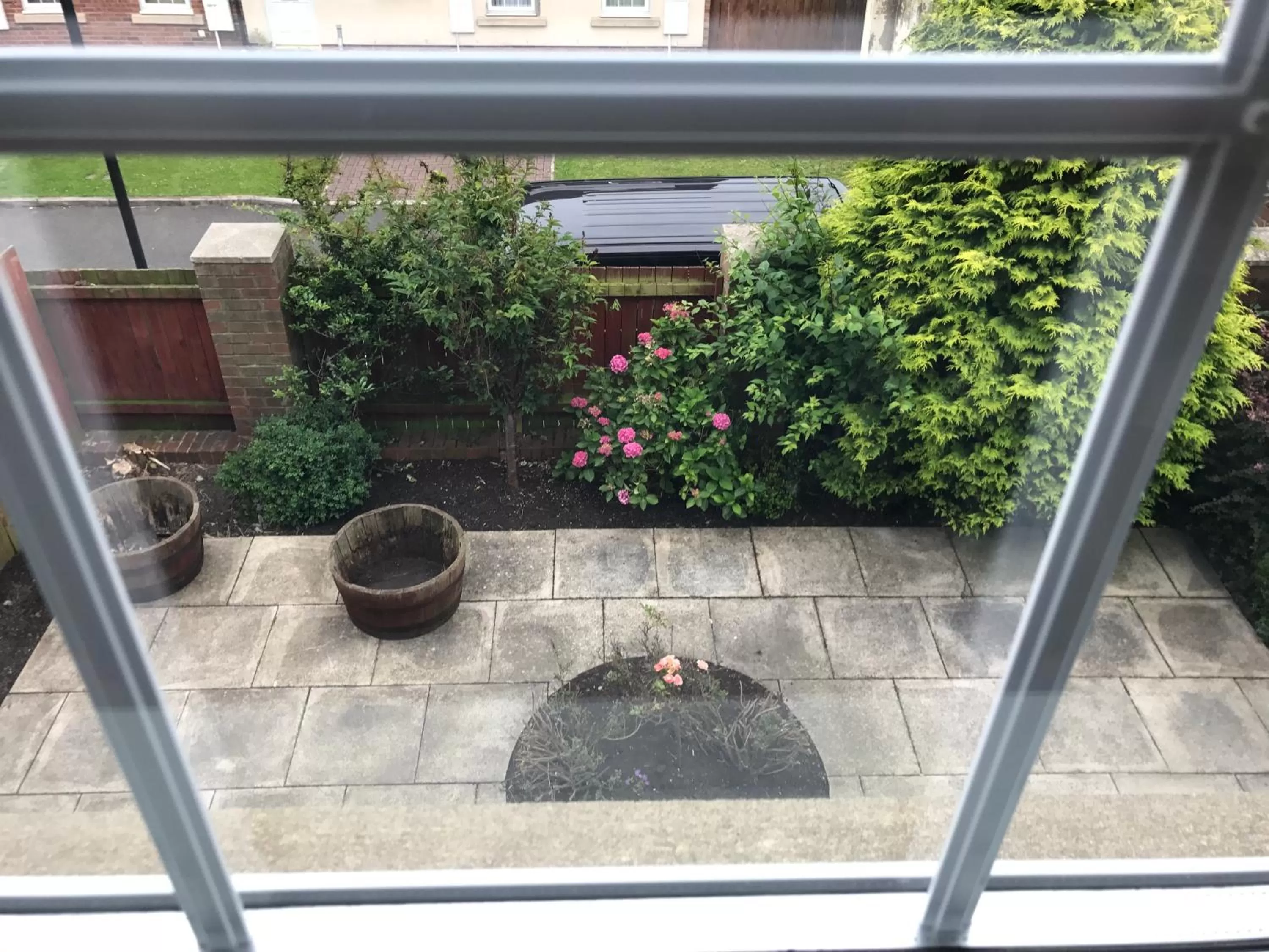 Garden view in Clifton Hotel & Bar Newcastle