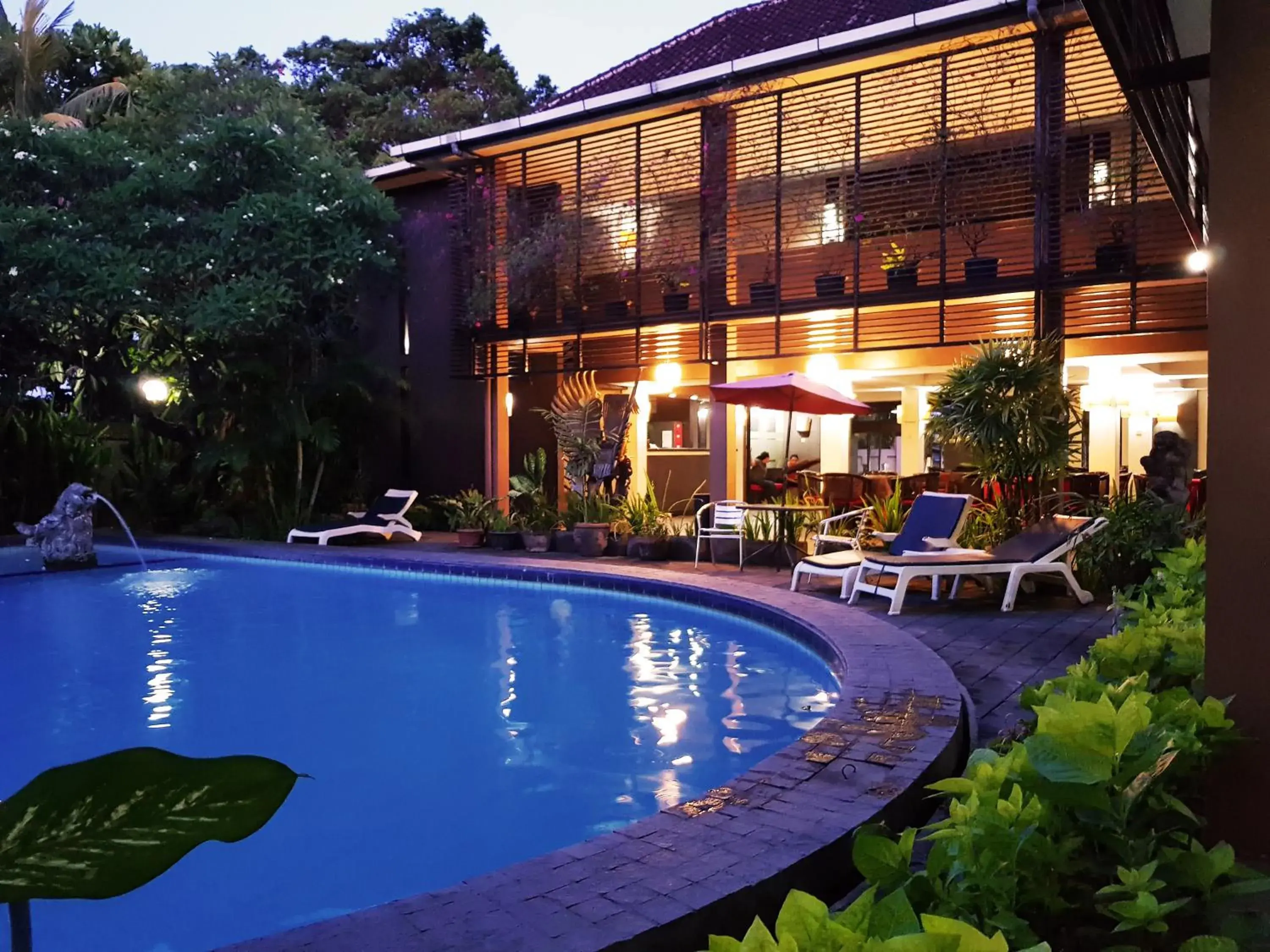 Garden, Swimming Pool in Sanur Agung Hotel