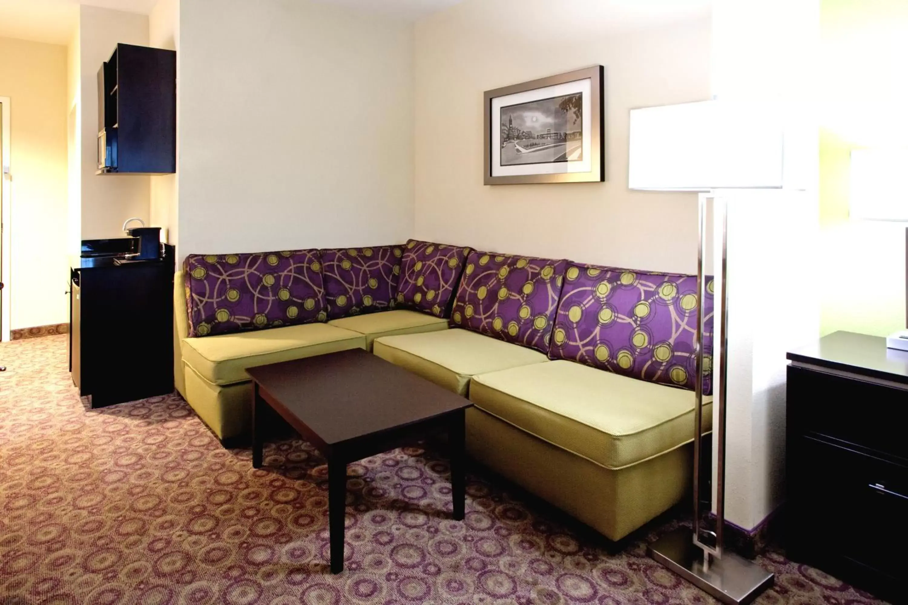 Photo of the whole room, Seating Area in Holiday Inn Express Hotel & Suites Clemson - University Area, an IHG Hotel