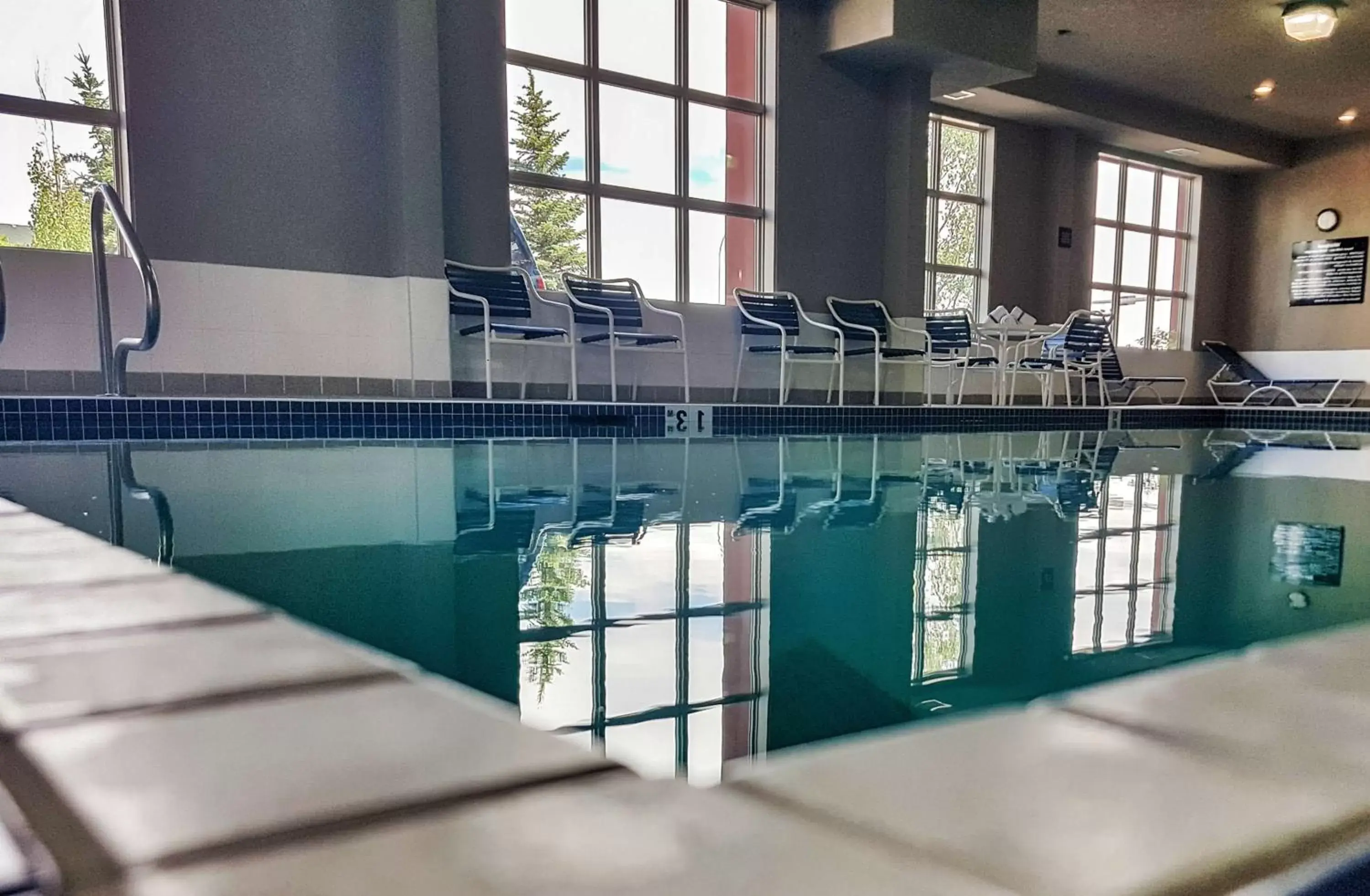 Swimming Pool in Hampton Inn & Suites by Hilton Edmonton International Airport