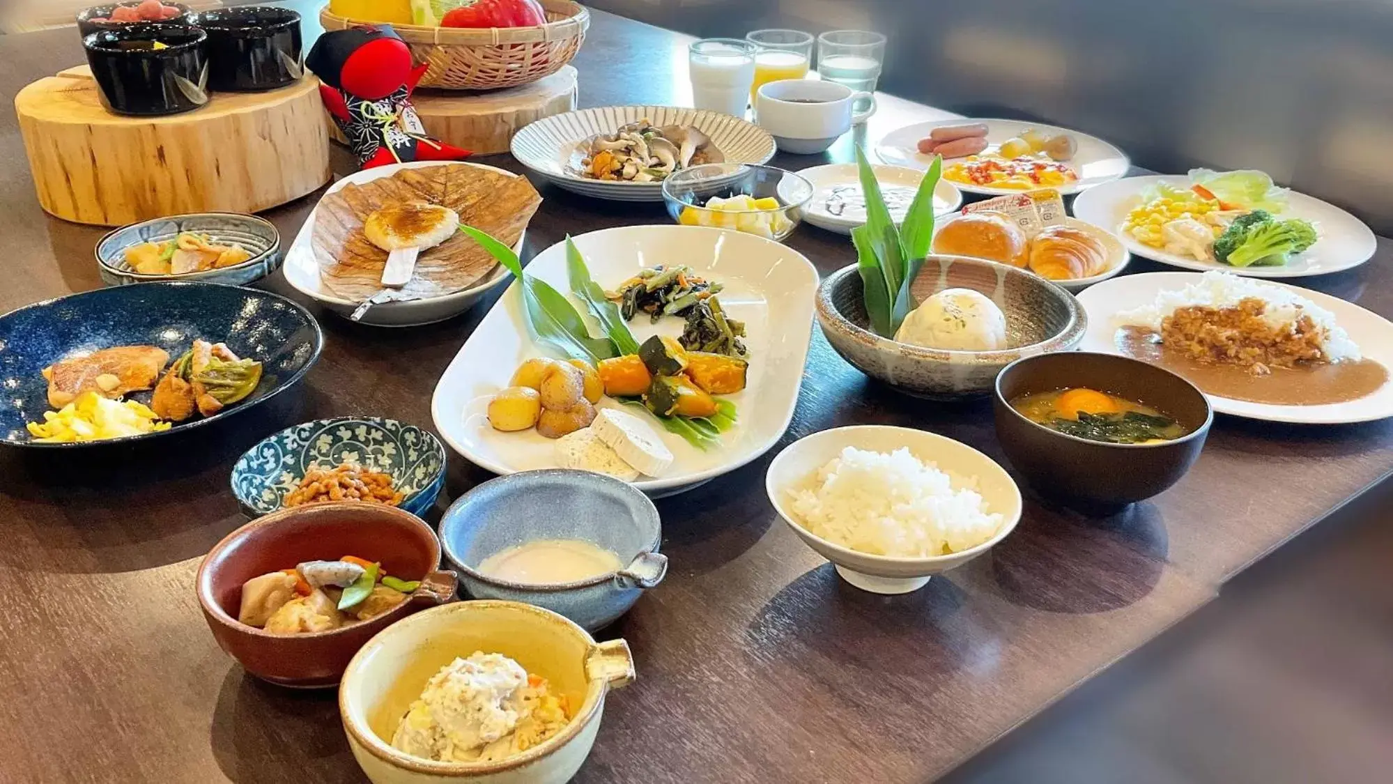 Breakfast in TABINO HOTEL Hida Takayama