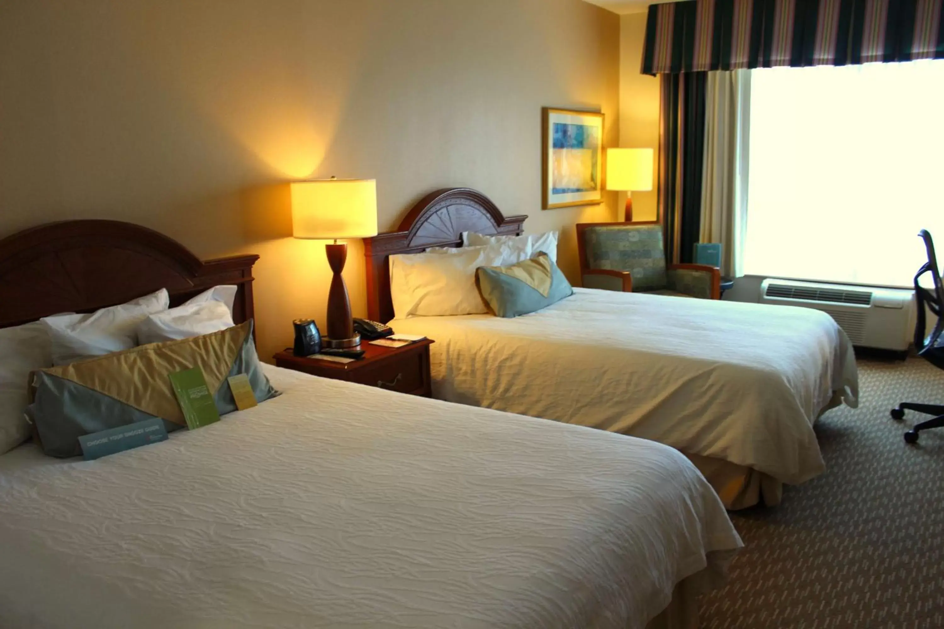 Bed in Hilton Garden Inn Charlotte Pineville