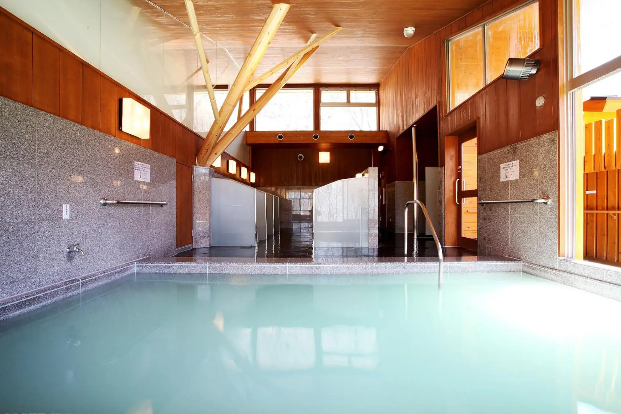 Hot Spring Bath, Swimming Pool in Chuzenji Kanaya Hotel