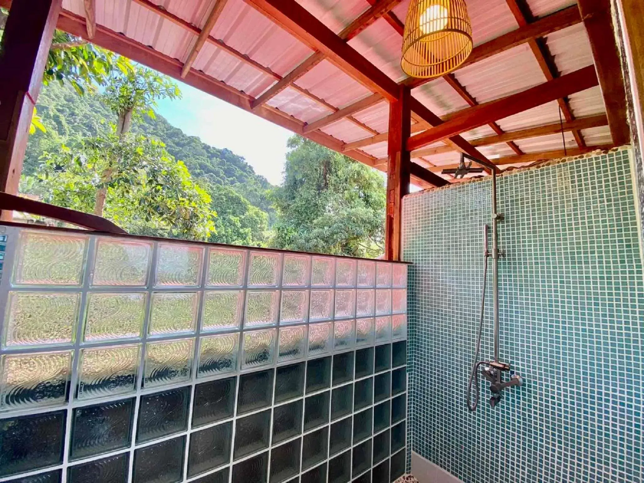 Shower in Veranda Natural Resort