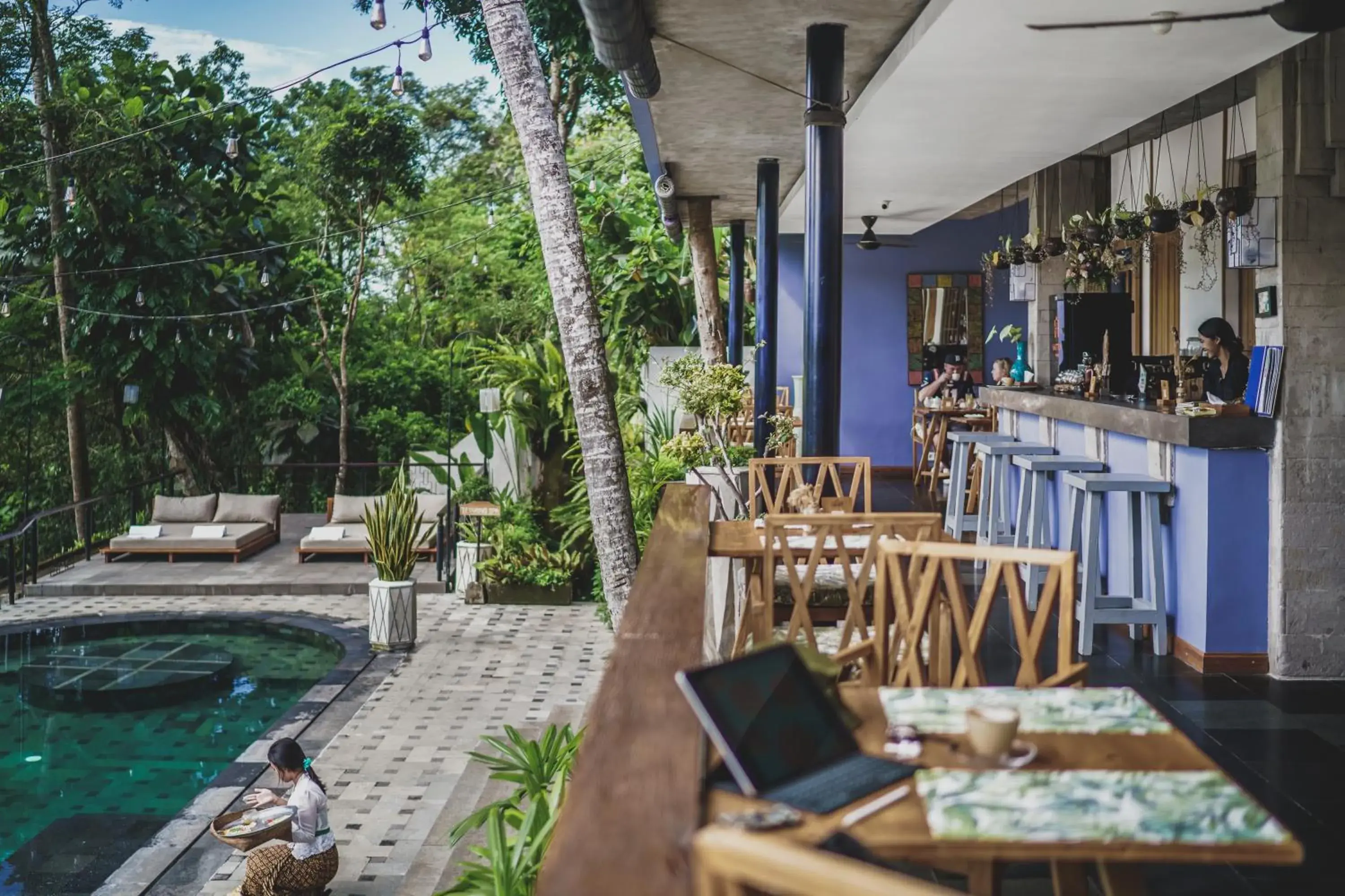 Restaurant/places to eat in Amora Ubud Boutique Villas