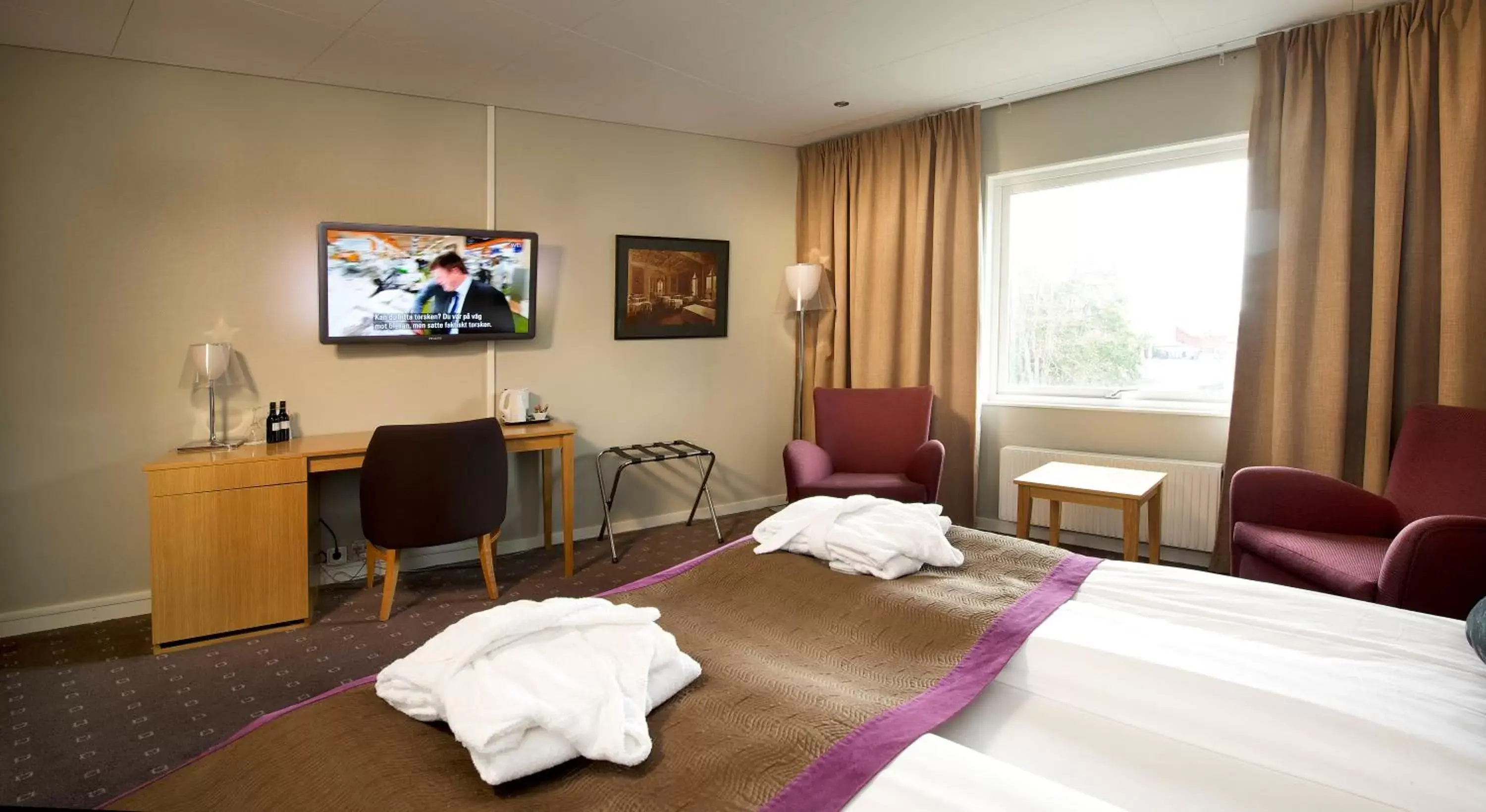 Bed in Clarion Collection Hotel Kompaniet Bed in Clarion Collection Hotel Kompaniet