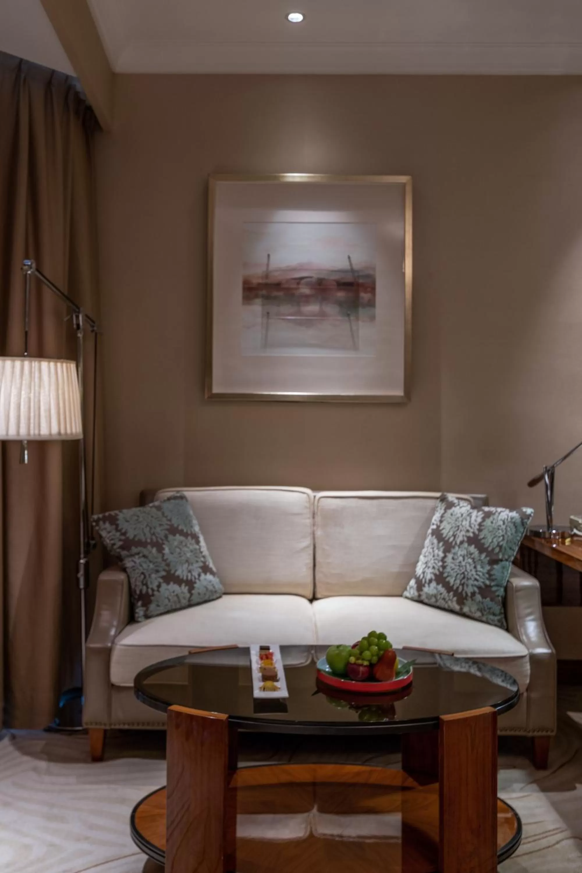 Seating area in Sofitel Hangzhou Westlake - Few steps to West Lake, with panoramic lake view terrace