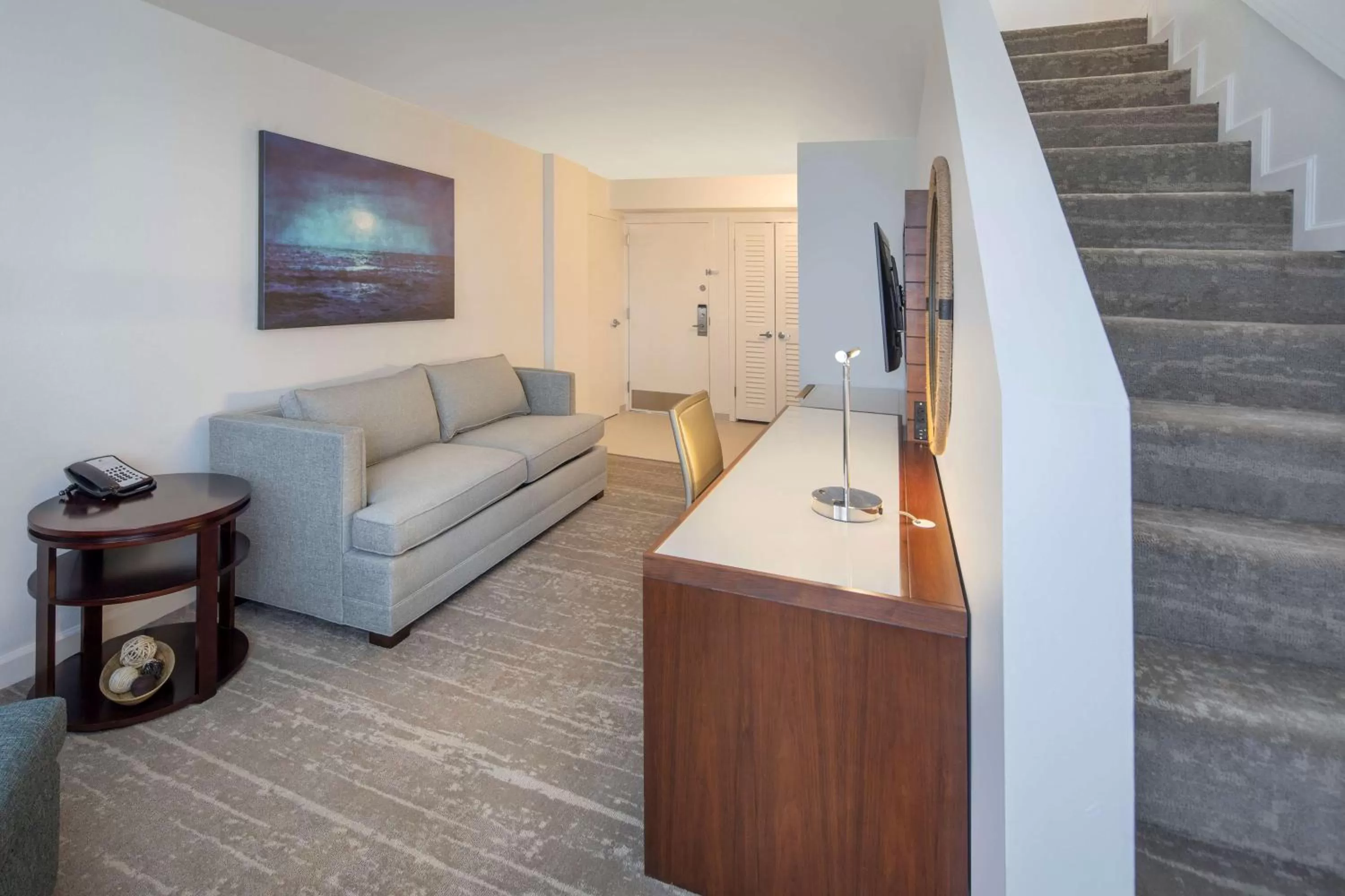 Living room in DoubleTree by Hilton Hotel Deerfield Beach Boca Raton