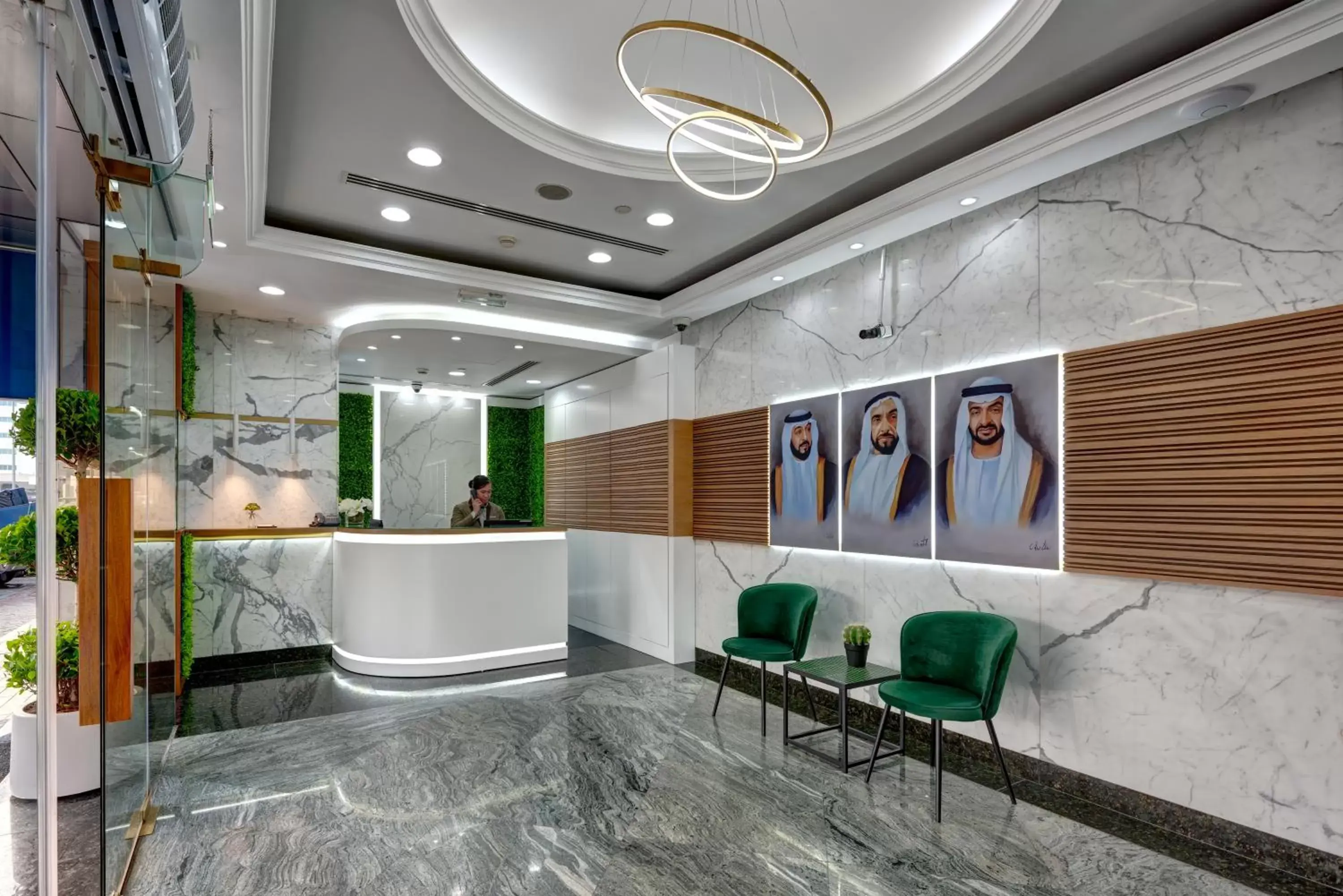 Lobby or reception in Al Nakheel Hotel Apartments Abu Dhabi