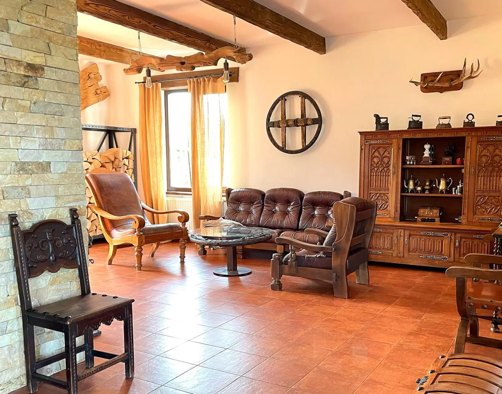 Living room in Villa Zoryany Dvir