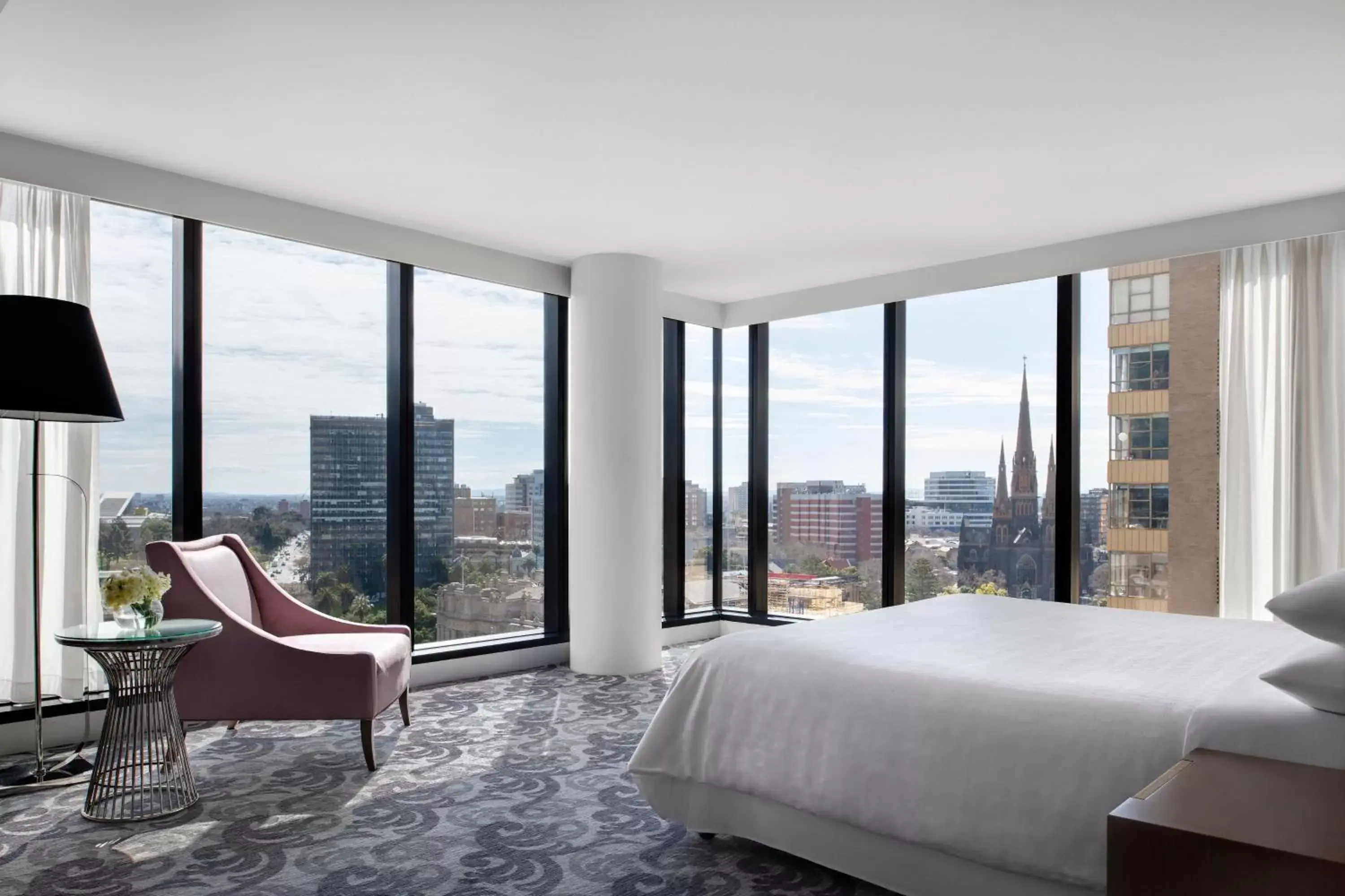 Bedroom in Sheraton Melbourne Hotel