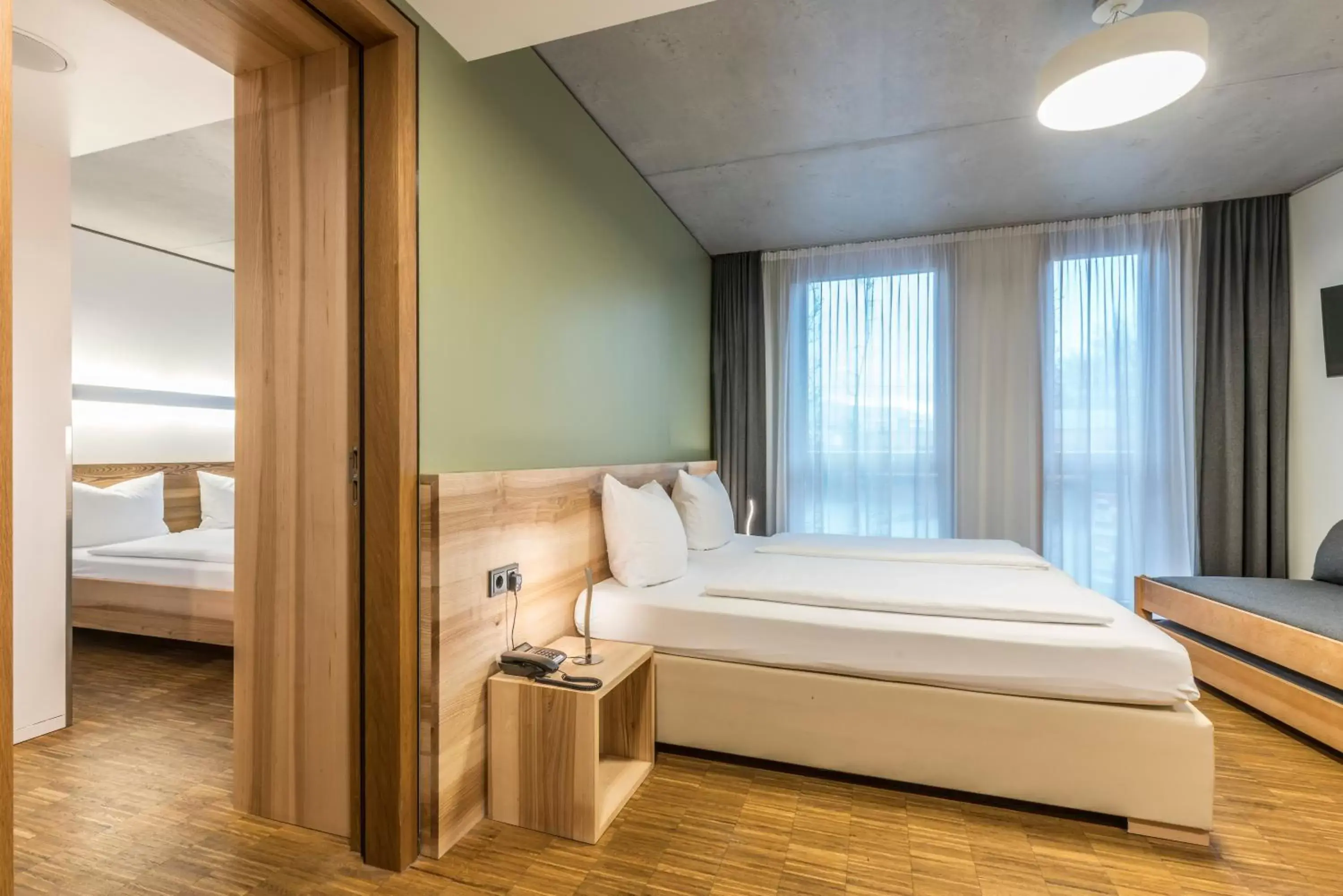 Bed in Green City Hotel Vauban