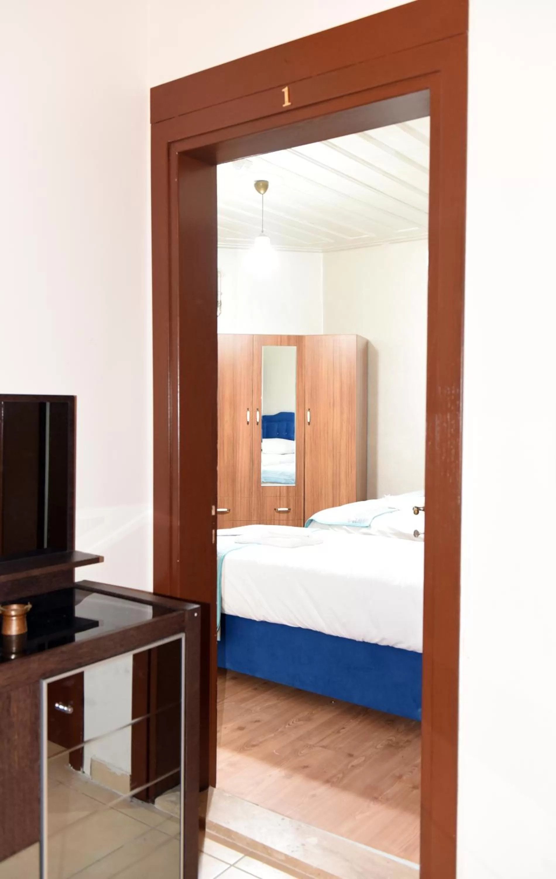 Bed in ÖZ Butik Otel Antik Kent Myrleia