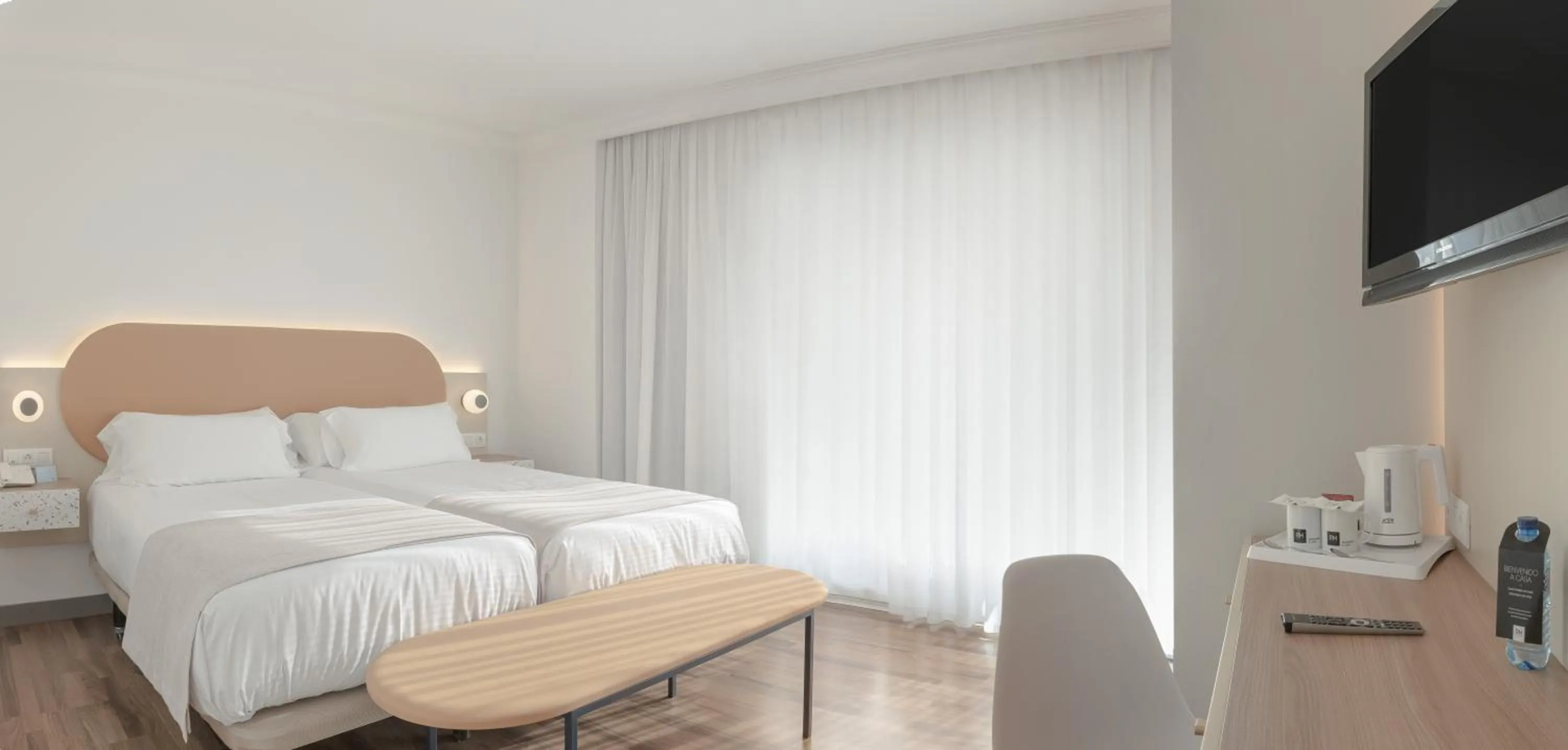 Bed in Hotel RH Victoria & Spa 4 Sup