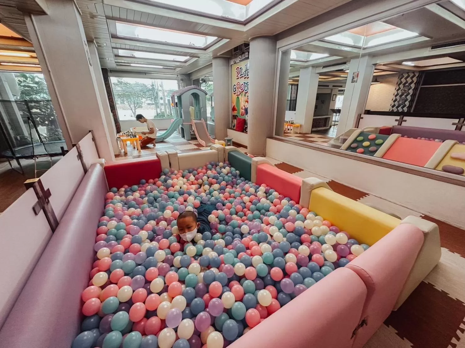 Children play ground in Hotel De Khuvieng