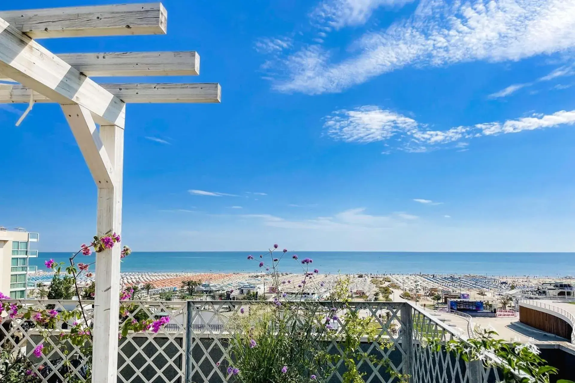 Natural landscape in Hotel Villa Rosa Riviera