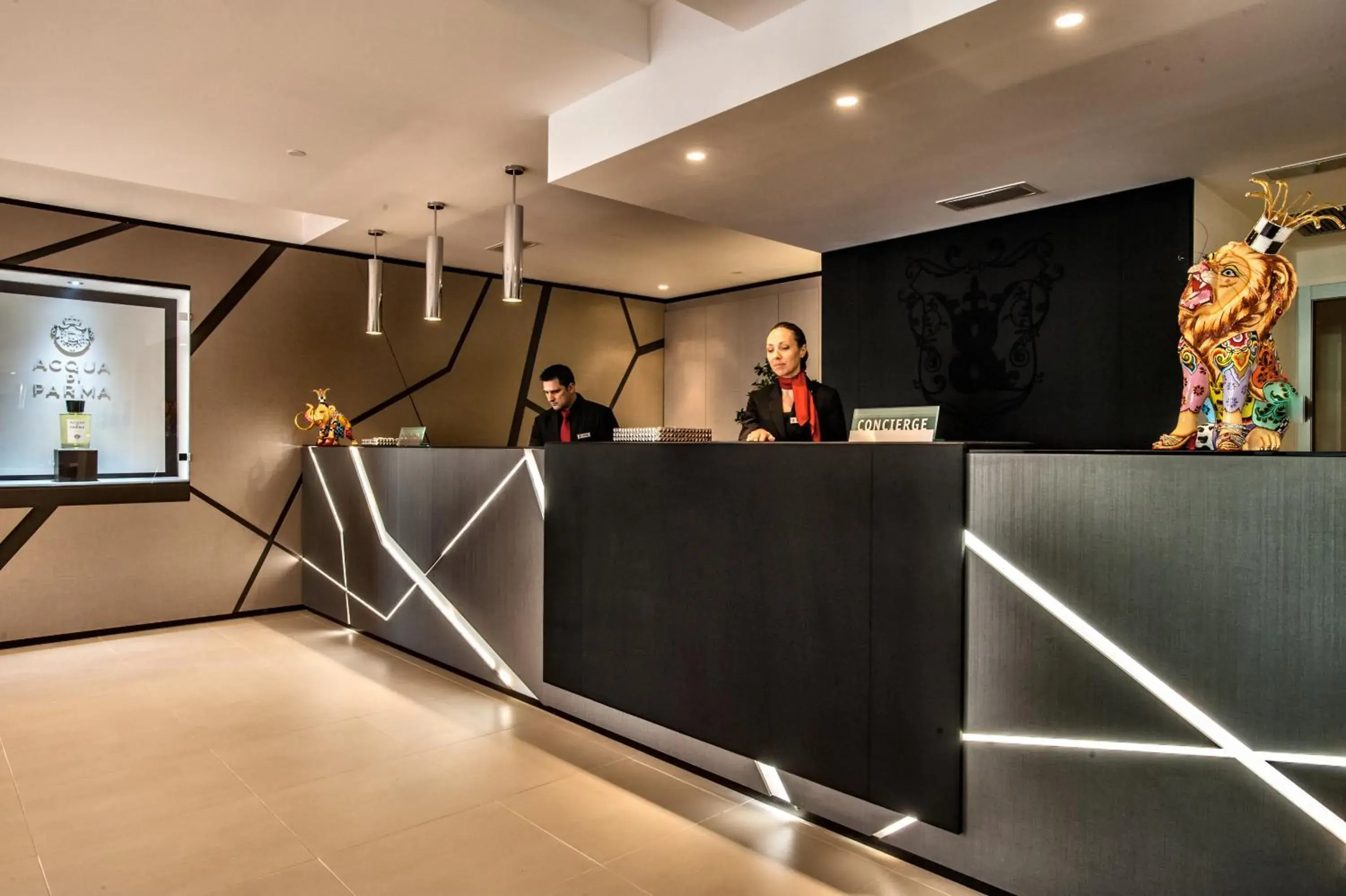 Lobby or reception, Staff in Grand Hotel Ma&Ma Resort