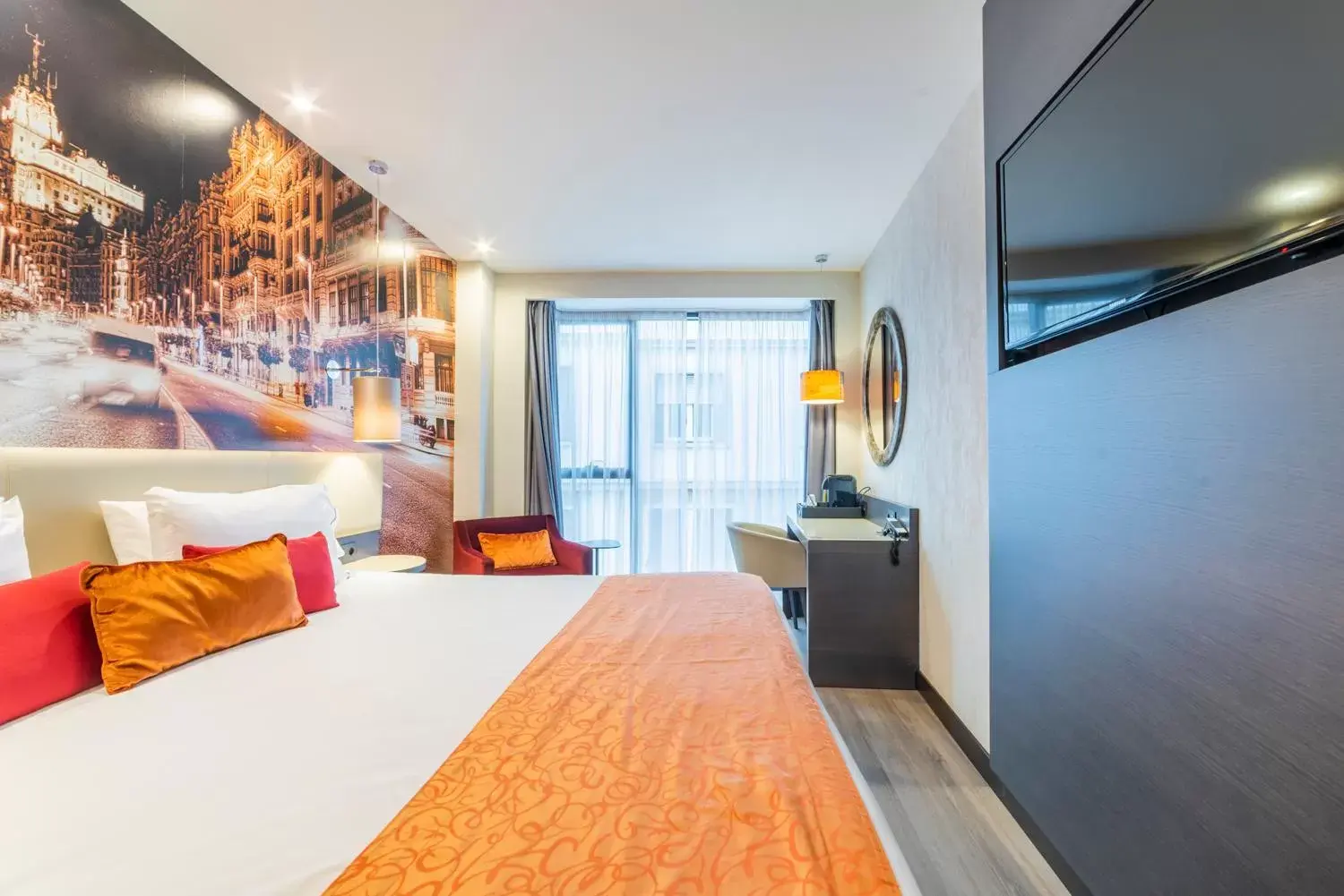 Bedroom in Hotel Indigo Madrid - Gran Via, an IHG Hotel