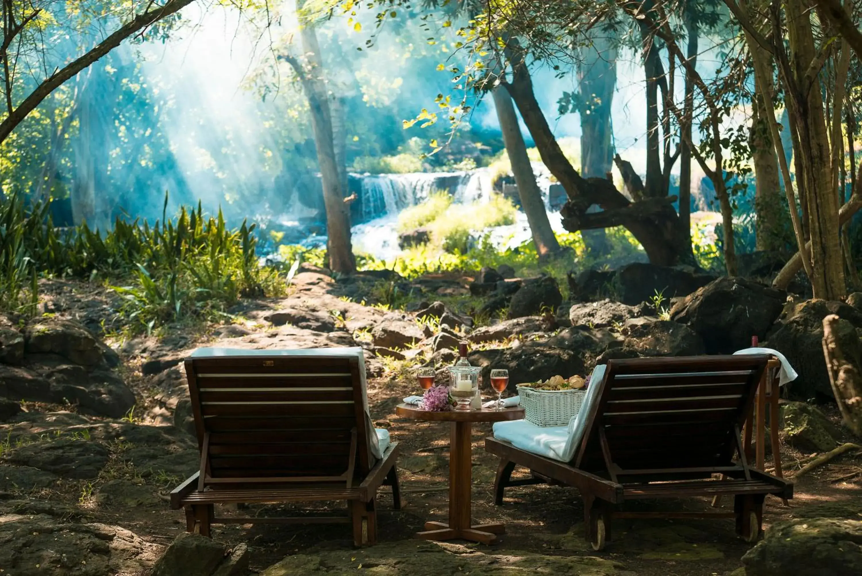 River view in Maritim Resort & Spa Mauritius River view in Maritim Resort & Spa Mauritius