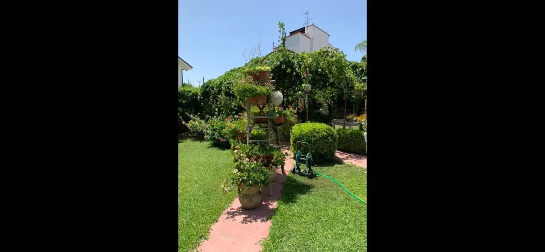 Garden view, Garden in Palazzo Baffa