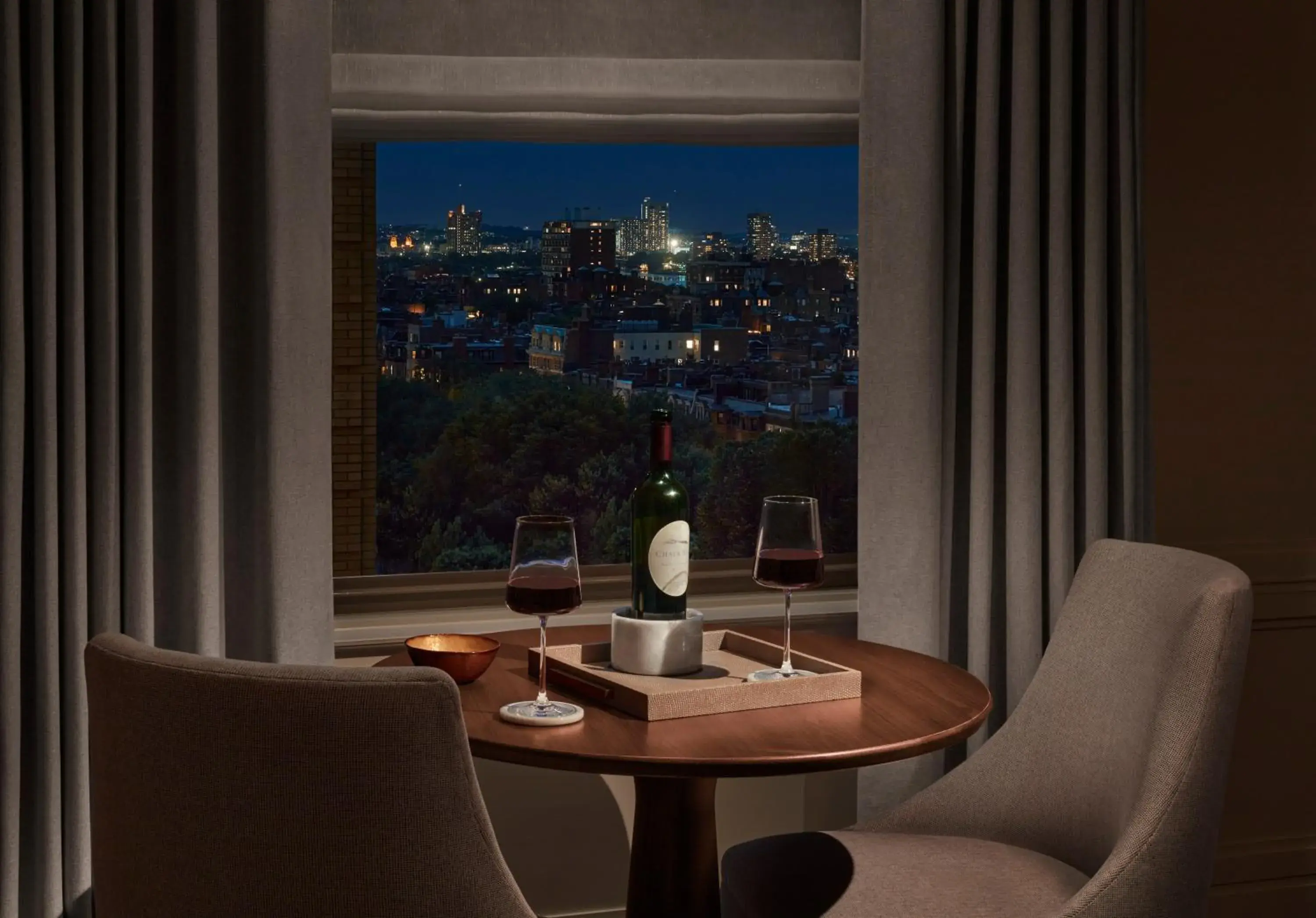 City view in The Newbury Boston City view in The Newbury Boston