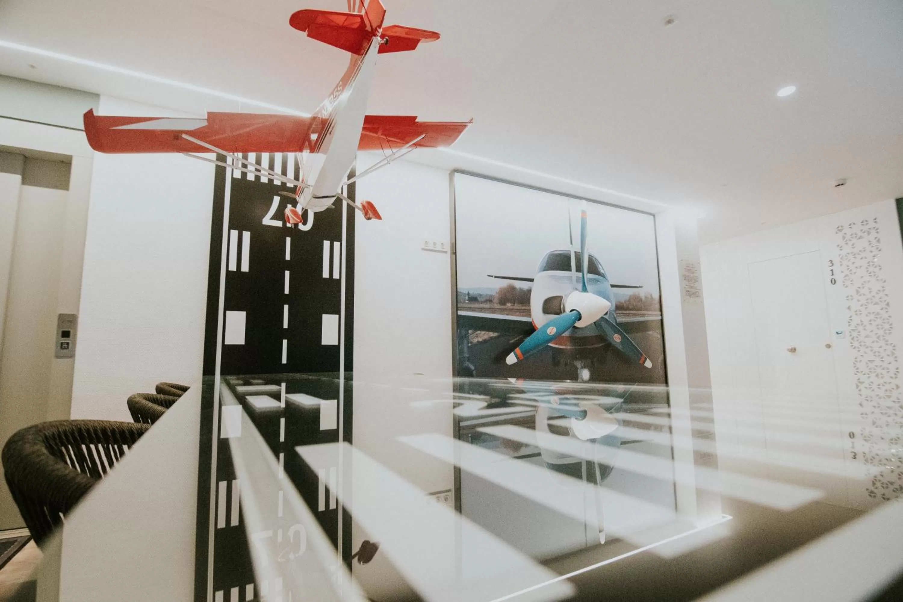 Seating area in Catalina Plaza Hotel Sostenible