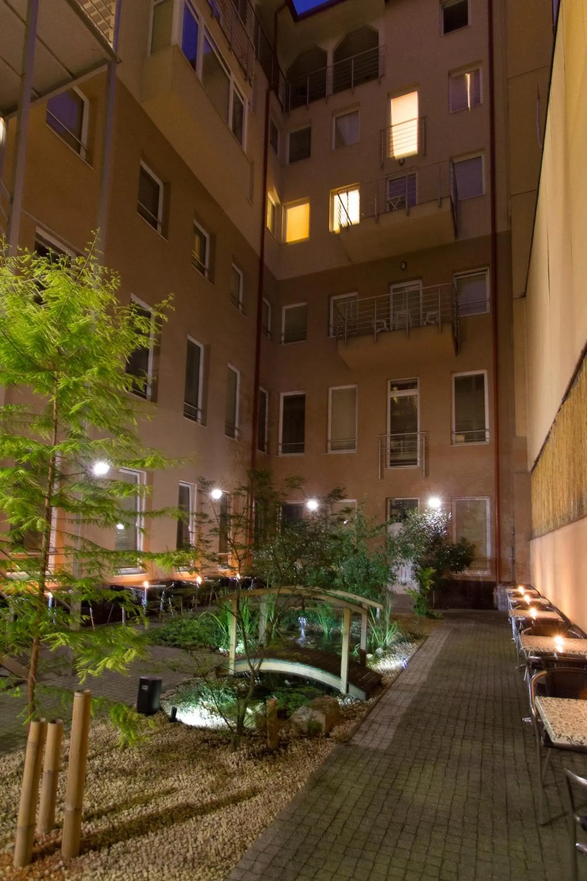 Facade/entrance, Property Building in Six Inn Hotel