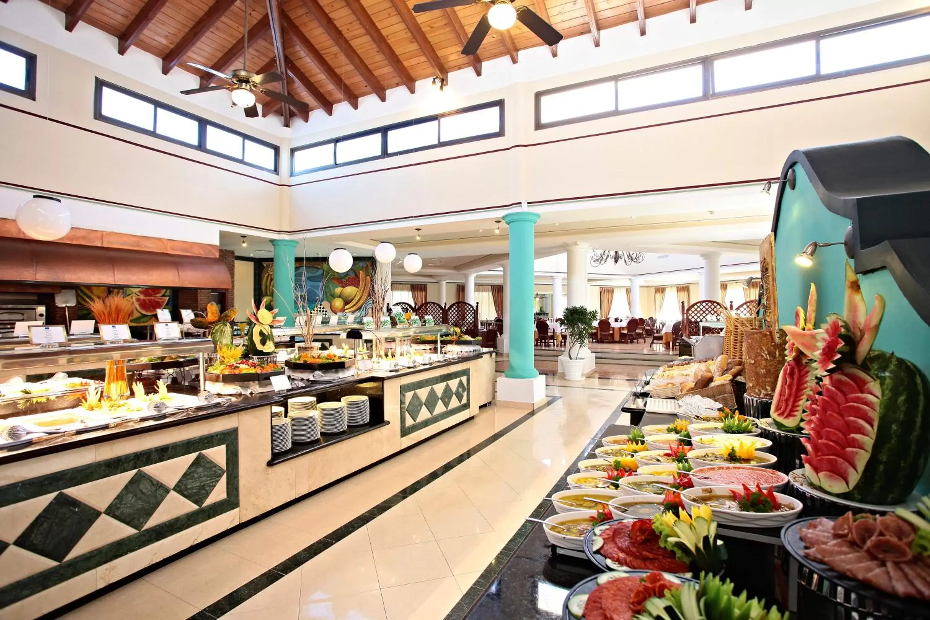 Continental breakfast in Bahia Principe Grand Turquesa - All Inclusive