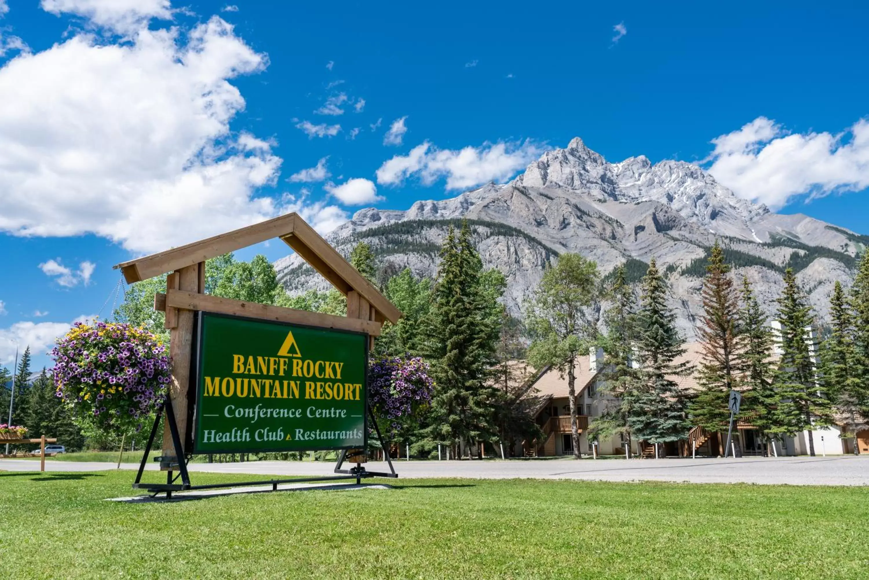 Property logo or sign, Property Building in Banff Rocky Mountain Resort