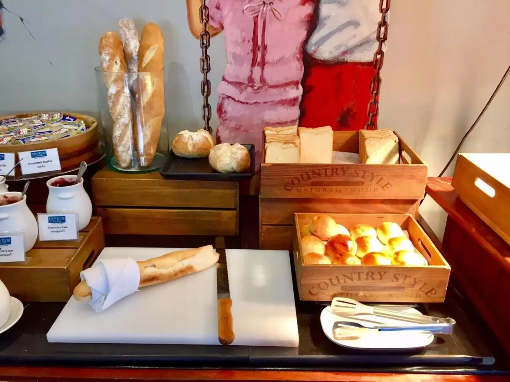 Buffet breakfast in Centara Life Hotel Mae Sot Buffet breakfast in Centara Life Hotel Mae Sot