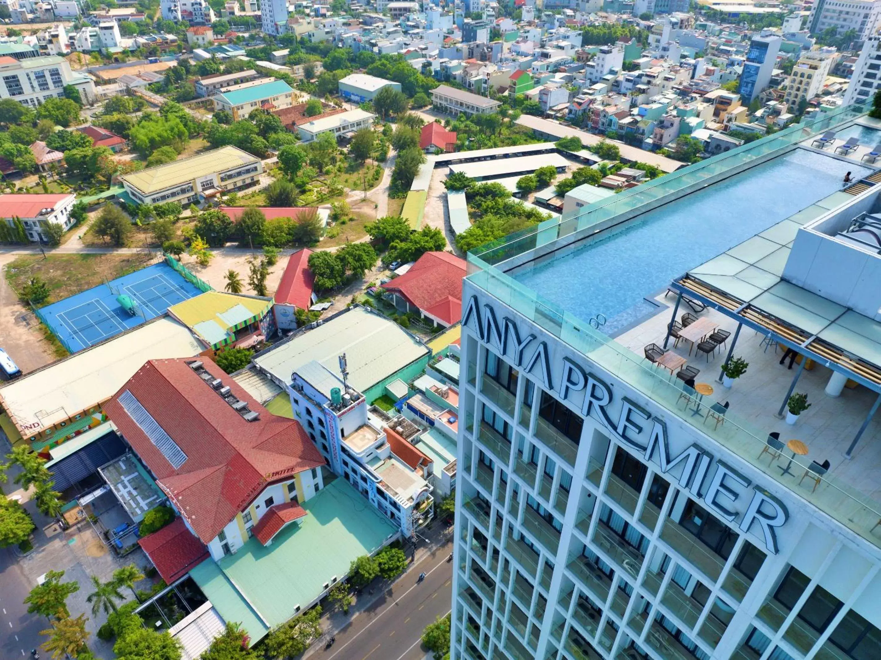 Swimming pool, Bird's-eye View in Anya Premier Hotel Quy Nhon