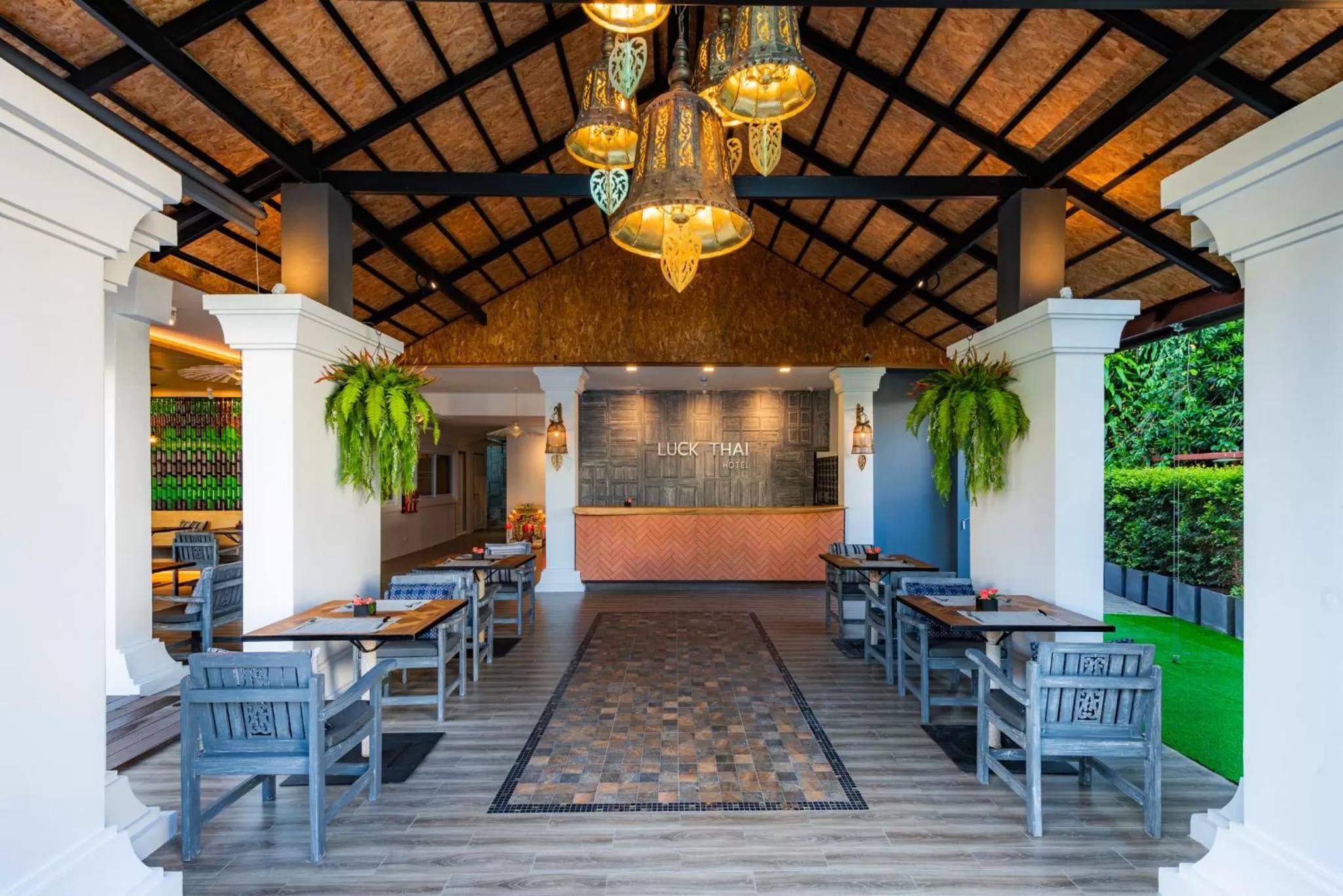 Lobby or reception in Luck Thai Hotel