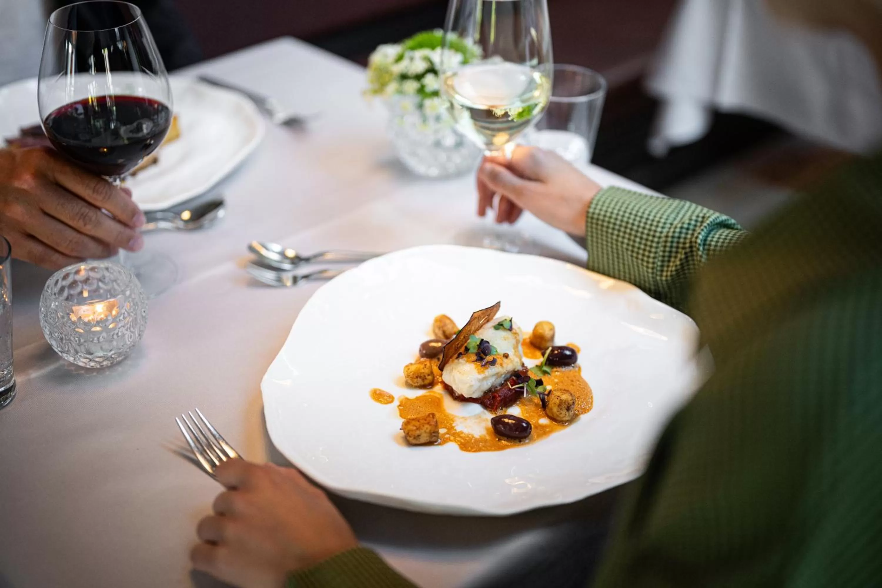 Food and drinks in Das Freiberg Romantikhotel