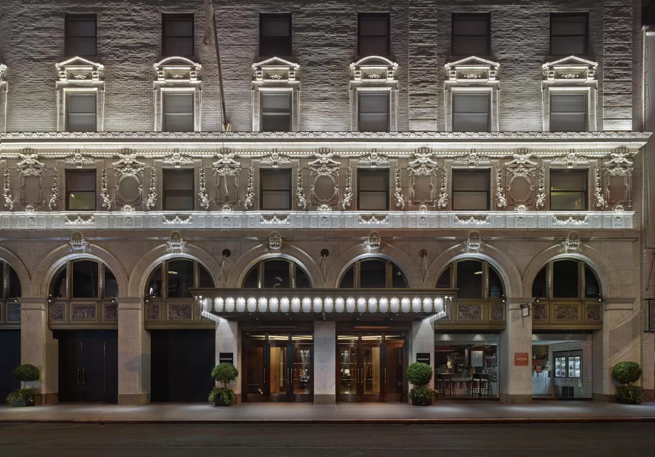 Facade/entrance, Property Building in Paramount Hotel Times Square