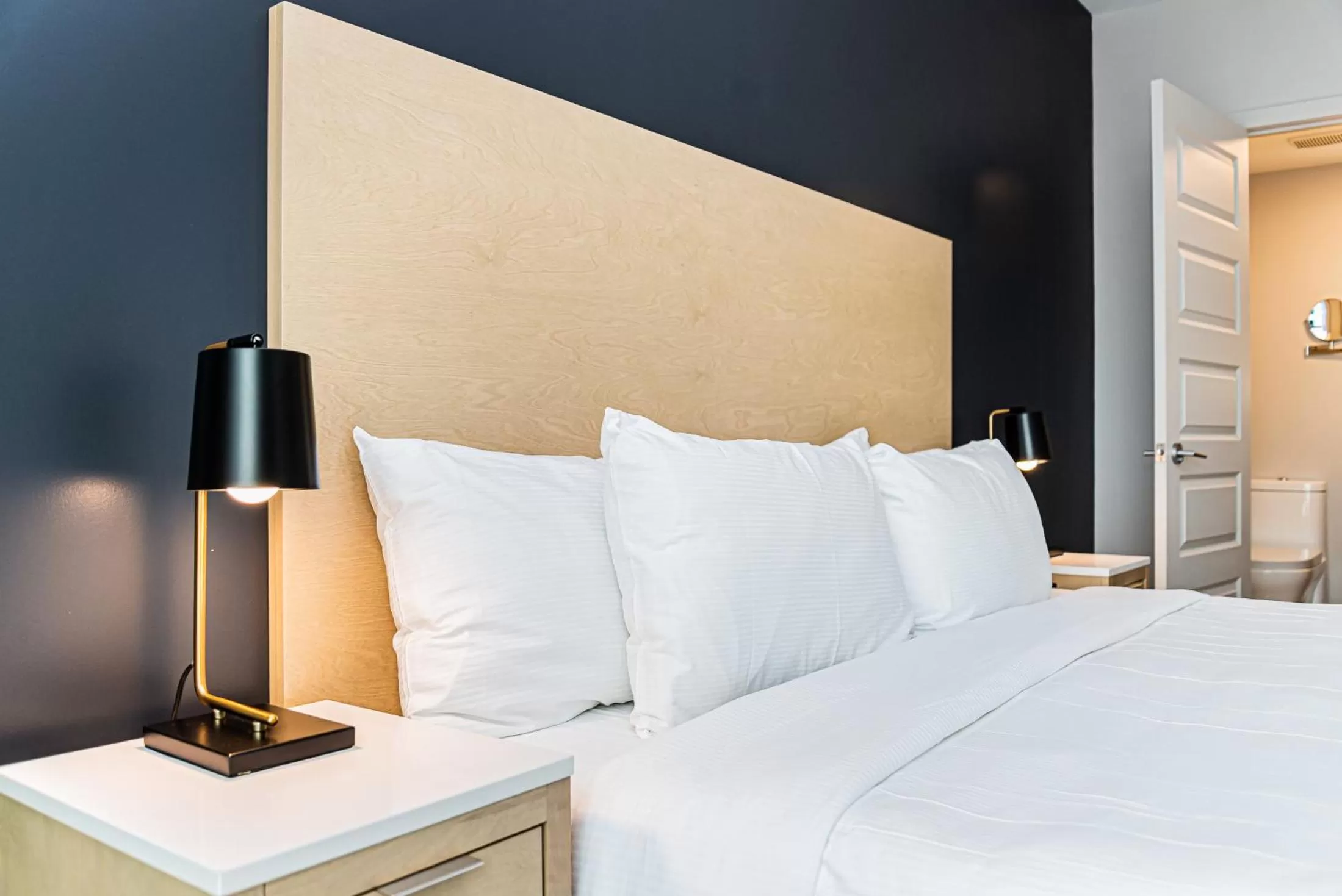 Bed in WERFY Luxury Apart-Hotel